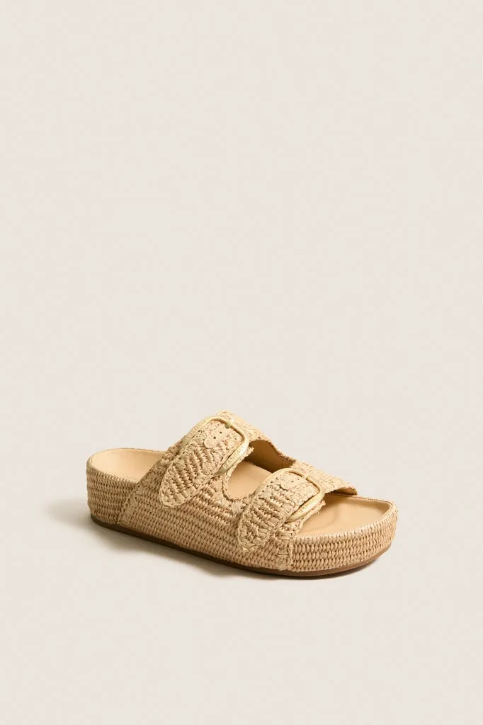 Natural Chunky Woven Nico Sandals sold by Tuckernuck
