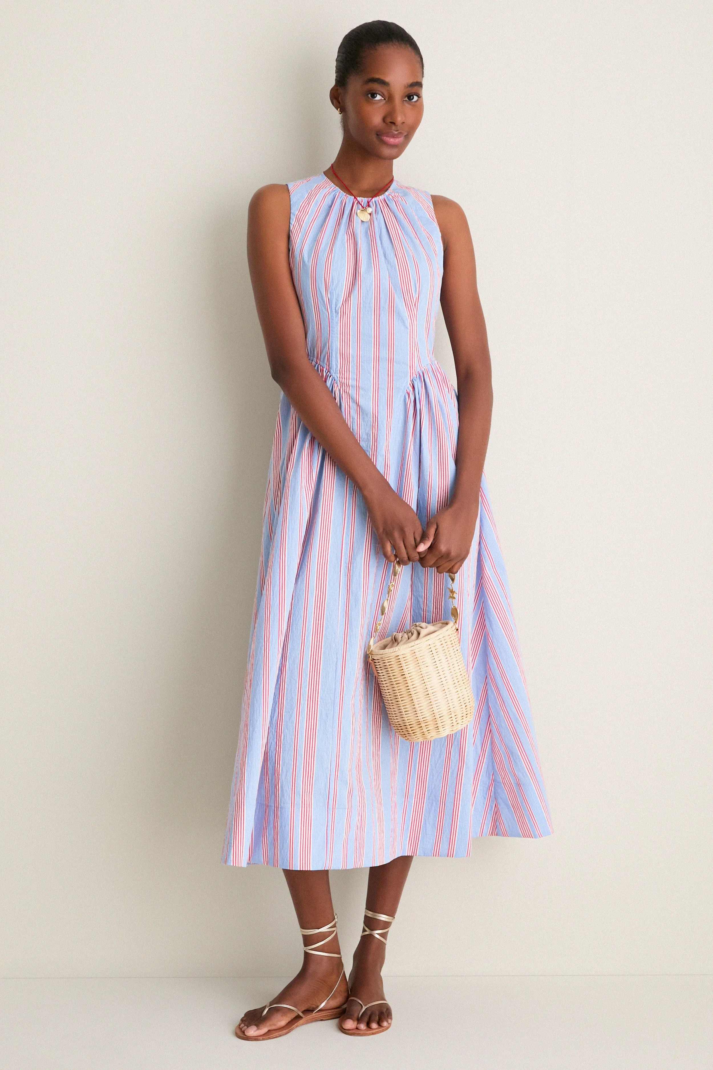 Seaside Stripe Nantucket Dress sold by Tuckernuck product image thumbnail 2
