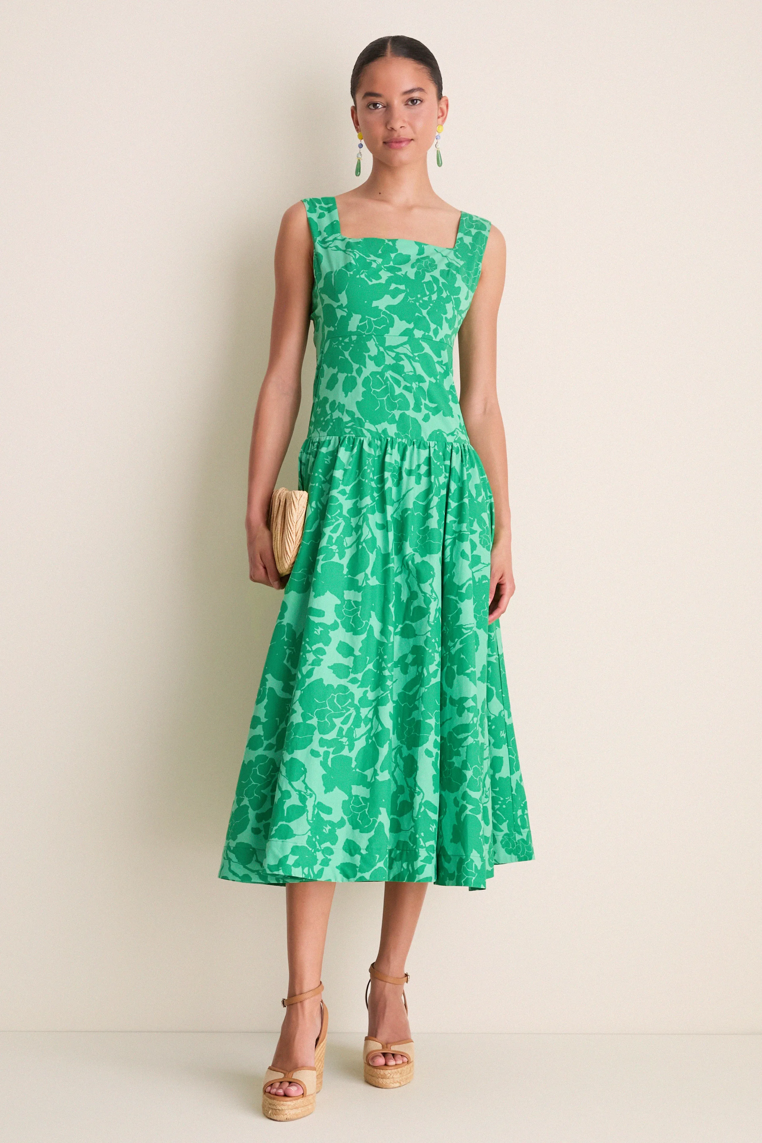 Emerald Floral Lilly Maxi Dress sold by Tuckernuck product image thumbnail 2
