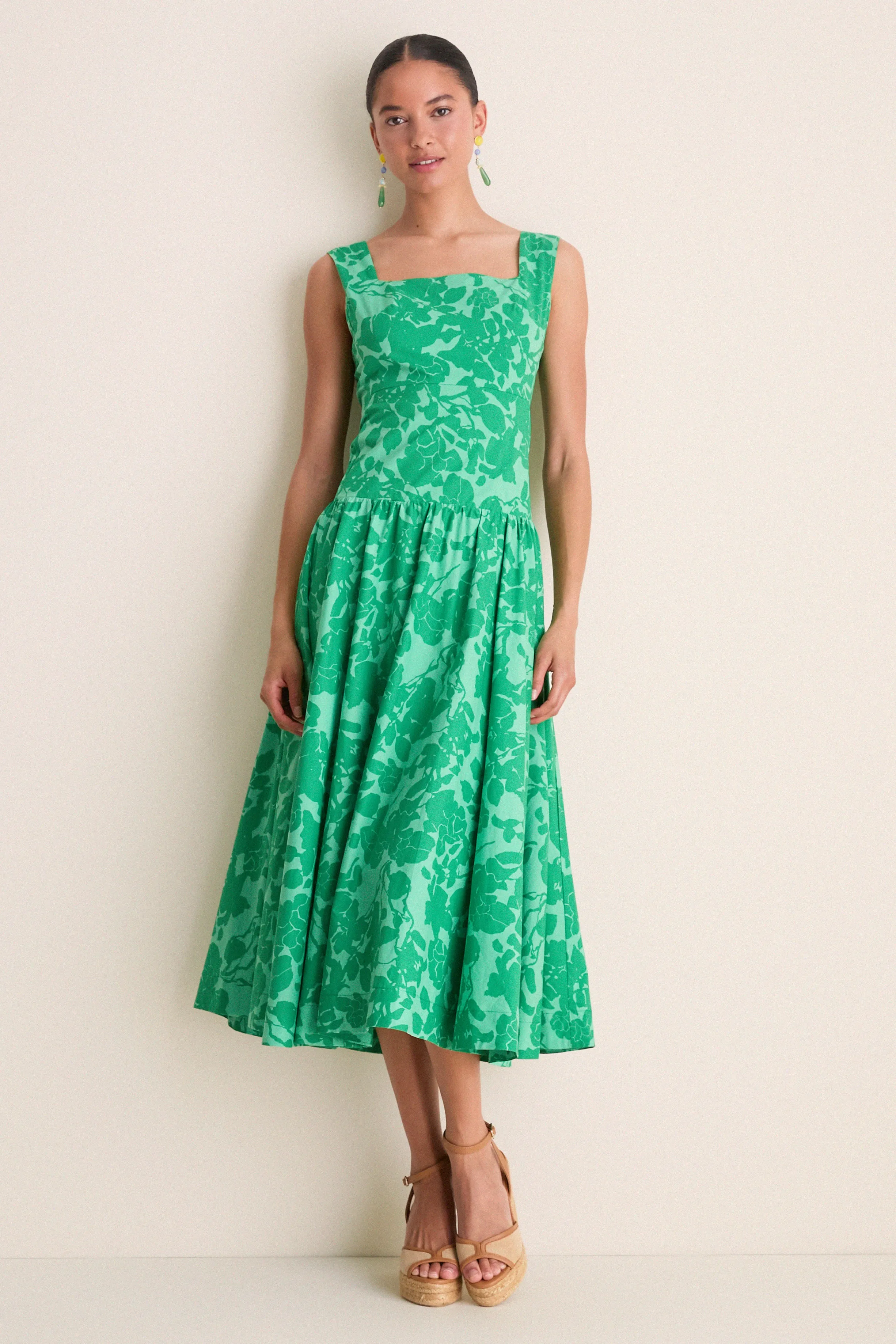 Emerald Floral Lilly Maxi Dress sold by Tuckernuck
