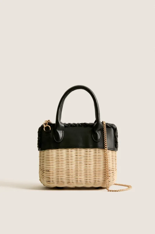 Black Maya Bag made by Moda Luxe