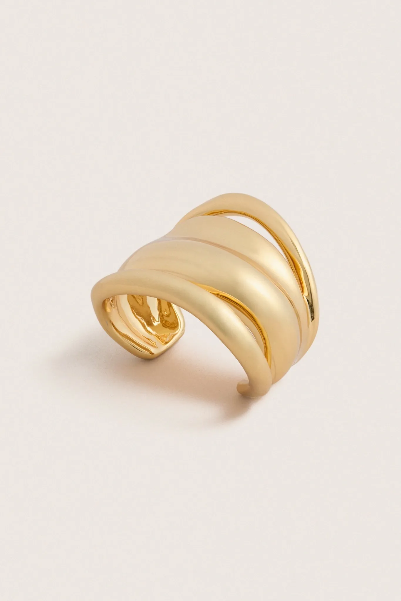 Gold Olio Cuff sold by Tuckernuck product image thumbnail 4