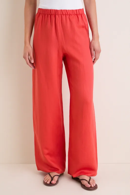 Tomato Summer Demi Pant made by Jenni Kayne