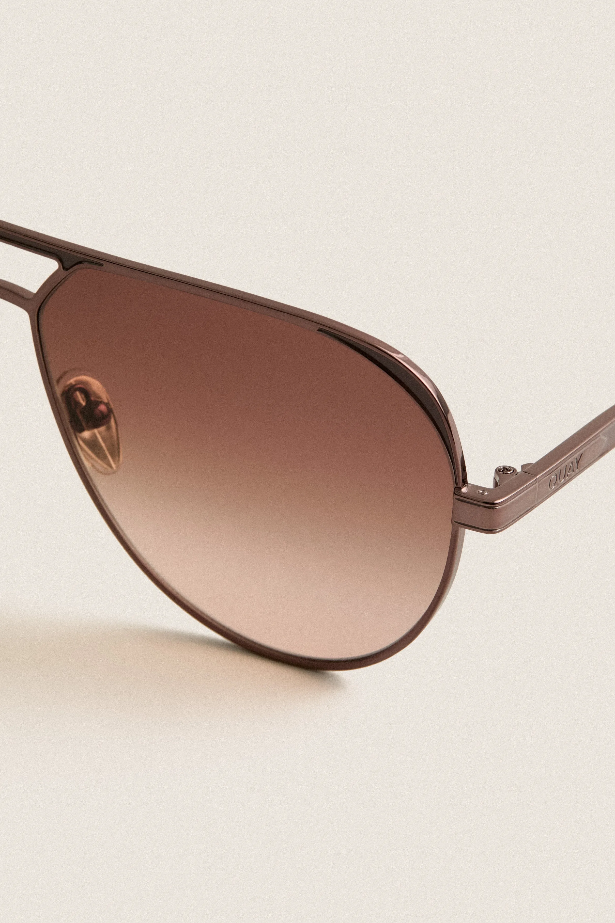 Chocolate Open Tab Sunglasses sold by Tuckernuck product image thumbnail 3