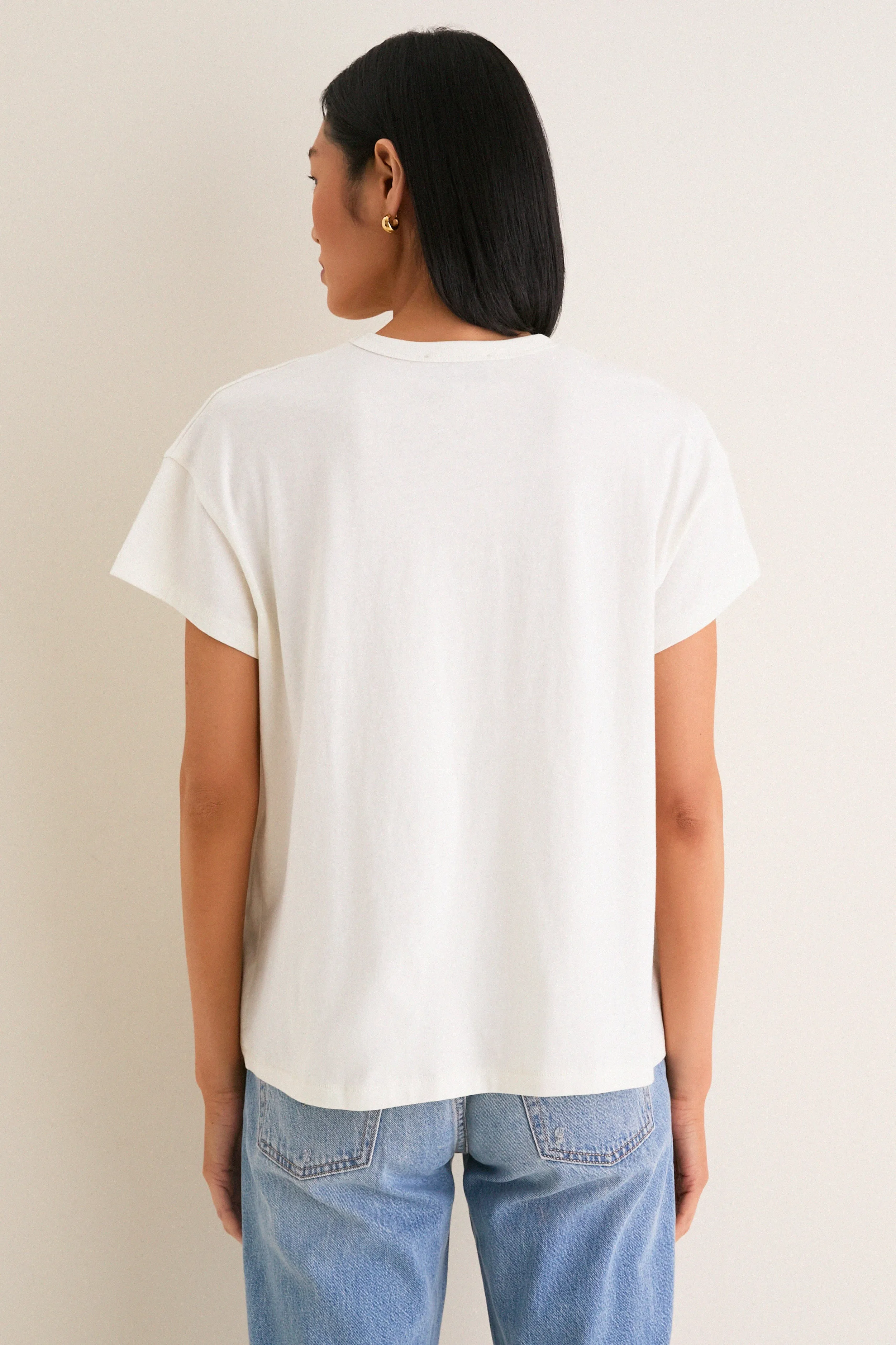 Ivory Paxton Boyfriend Tee sold by Tuckernuck product image thumbnail 4