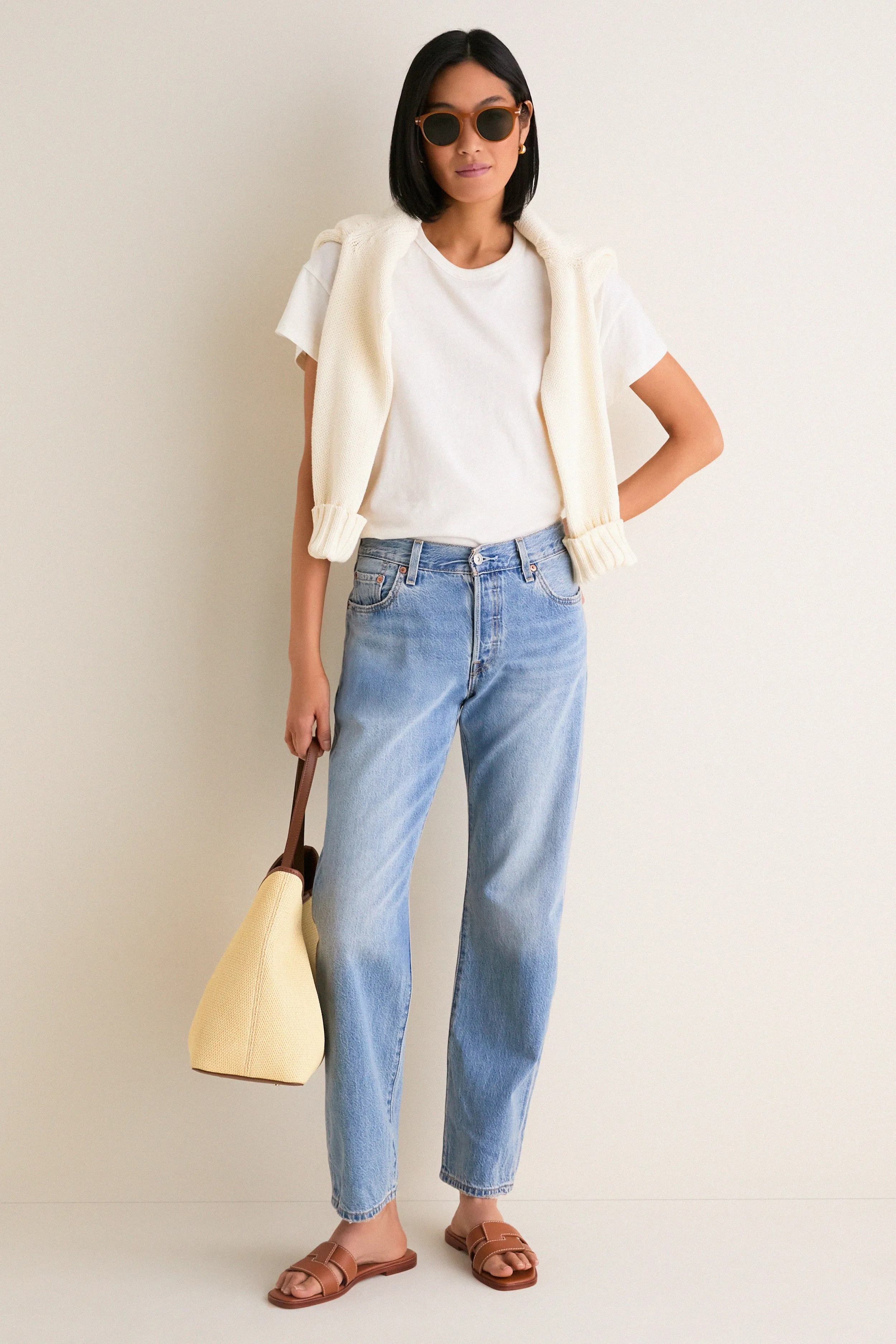 Ivory Paxton Boyfriend Tee sold by Tuckernuck product image thumbnail 2