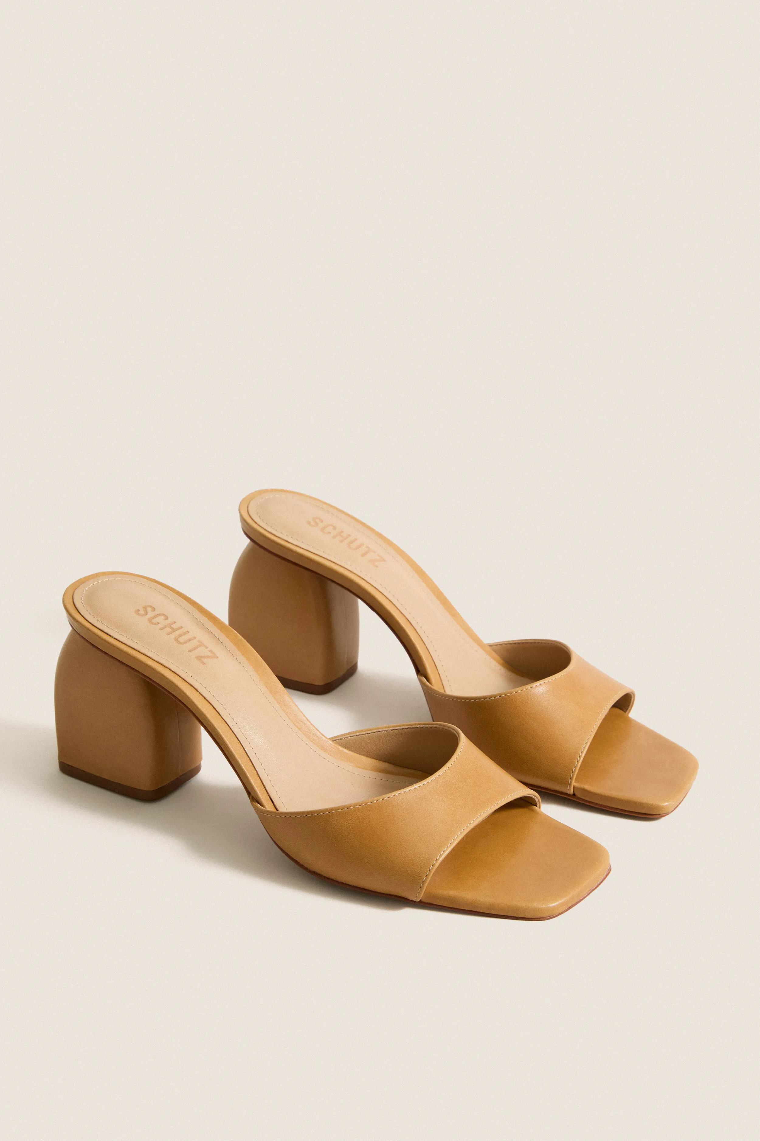 Light Wood Leena Heels sold by Tuckernuck product image thumbnail 4