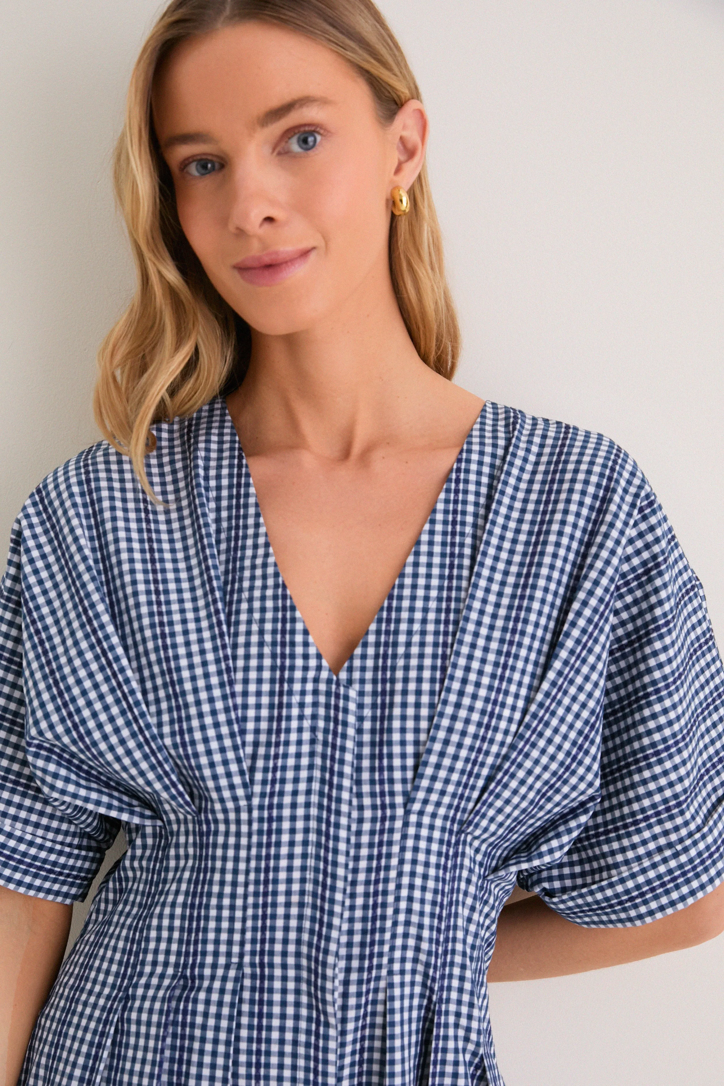 Navy Stripe Darren Dress sold by Tuckernuck product image thumbnail 3
