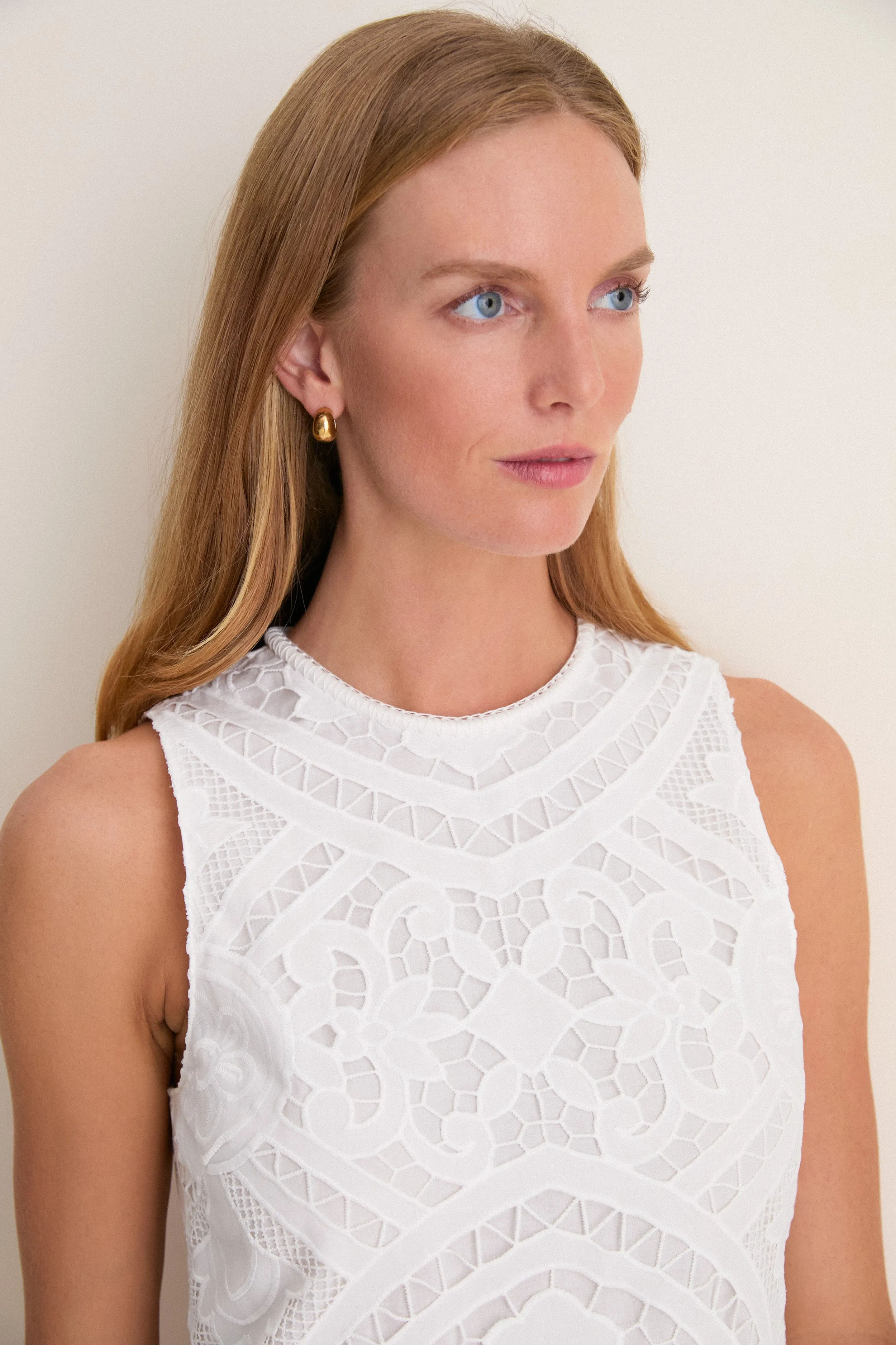 White Margie Mini Dress sold by Tuckernuck product image thumbnail 5