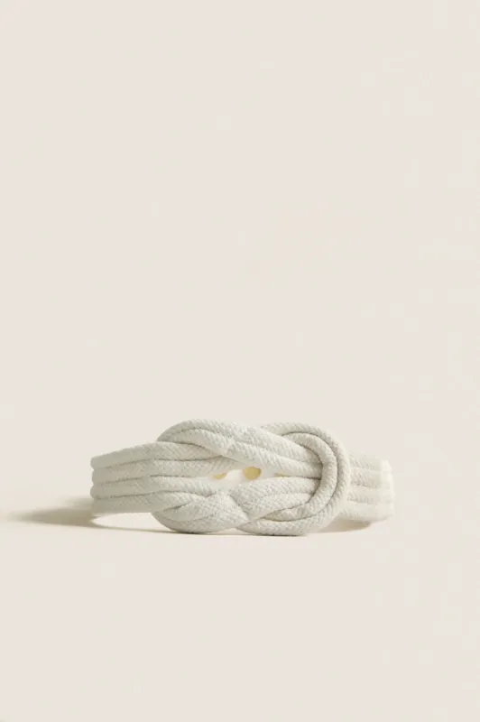 White Rope Belt made by Tuckernuck