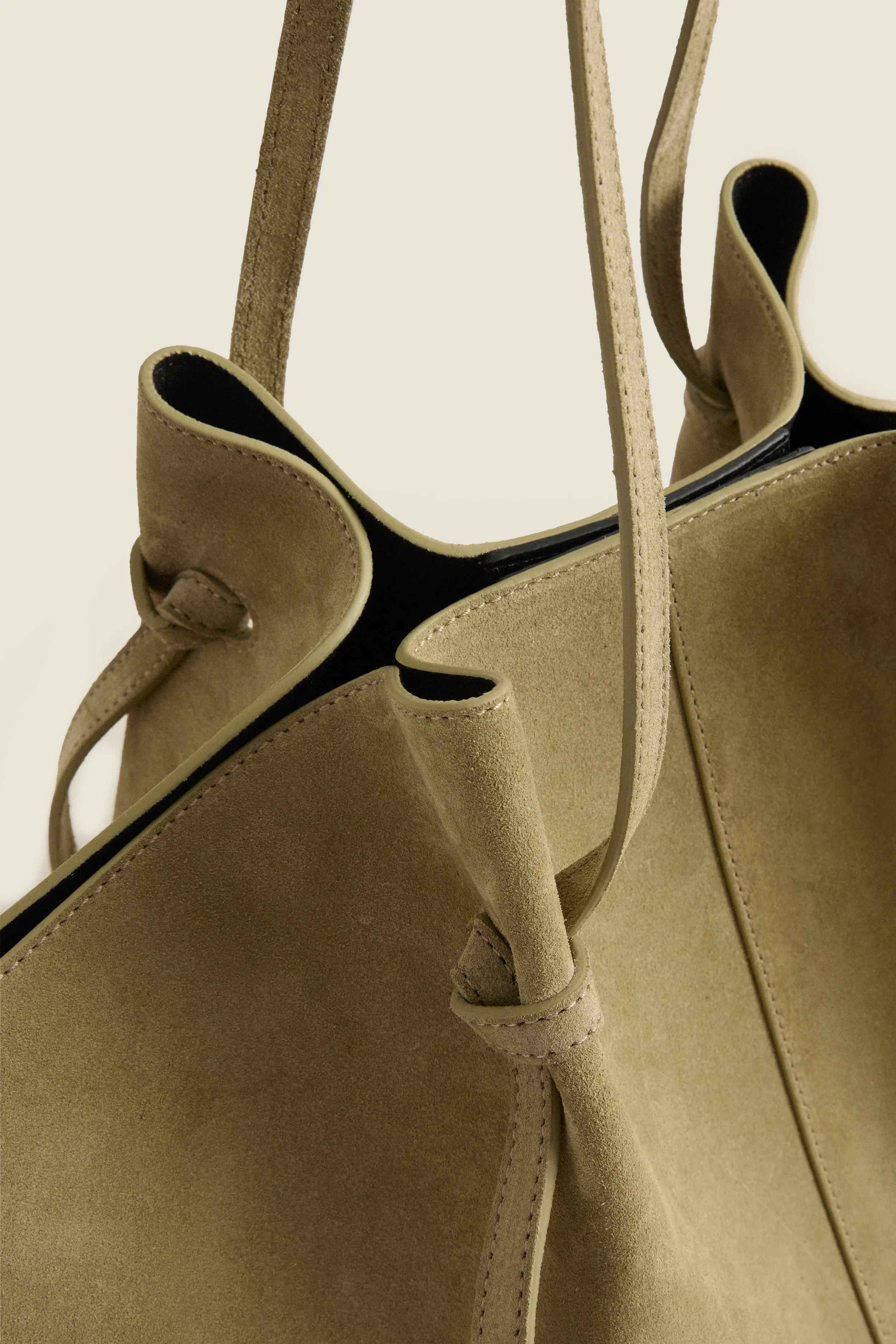 Olive Large Suede Mochi Bag sold by Tuckernuck product image thumbnail 5