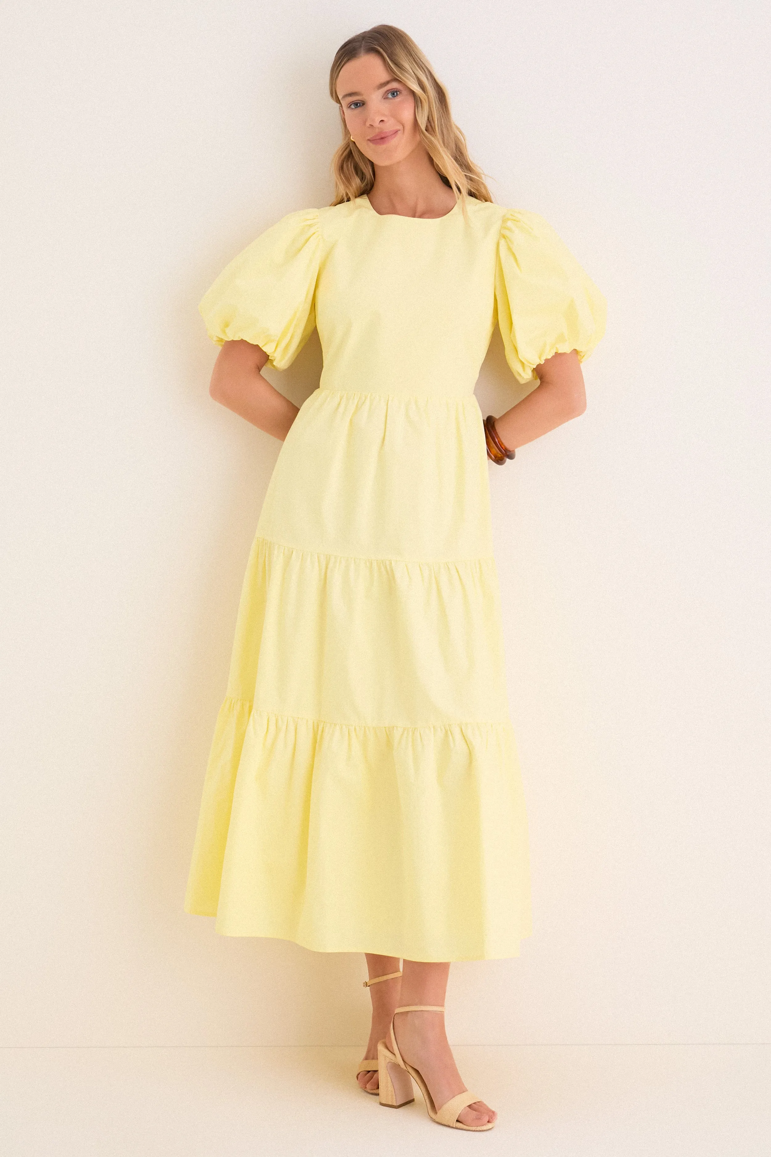 Butter Yellow Goldie Maxi Dress sold by Tuckernuck product image thumbnail 5