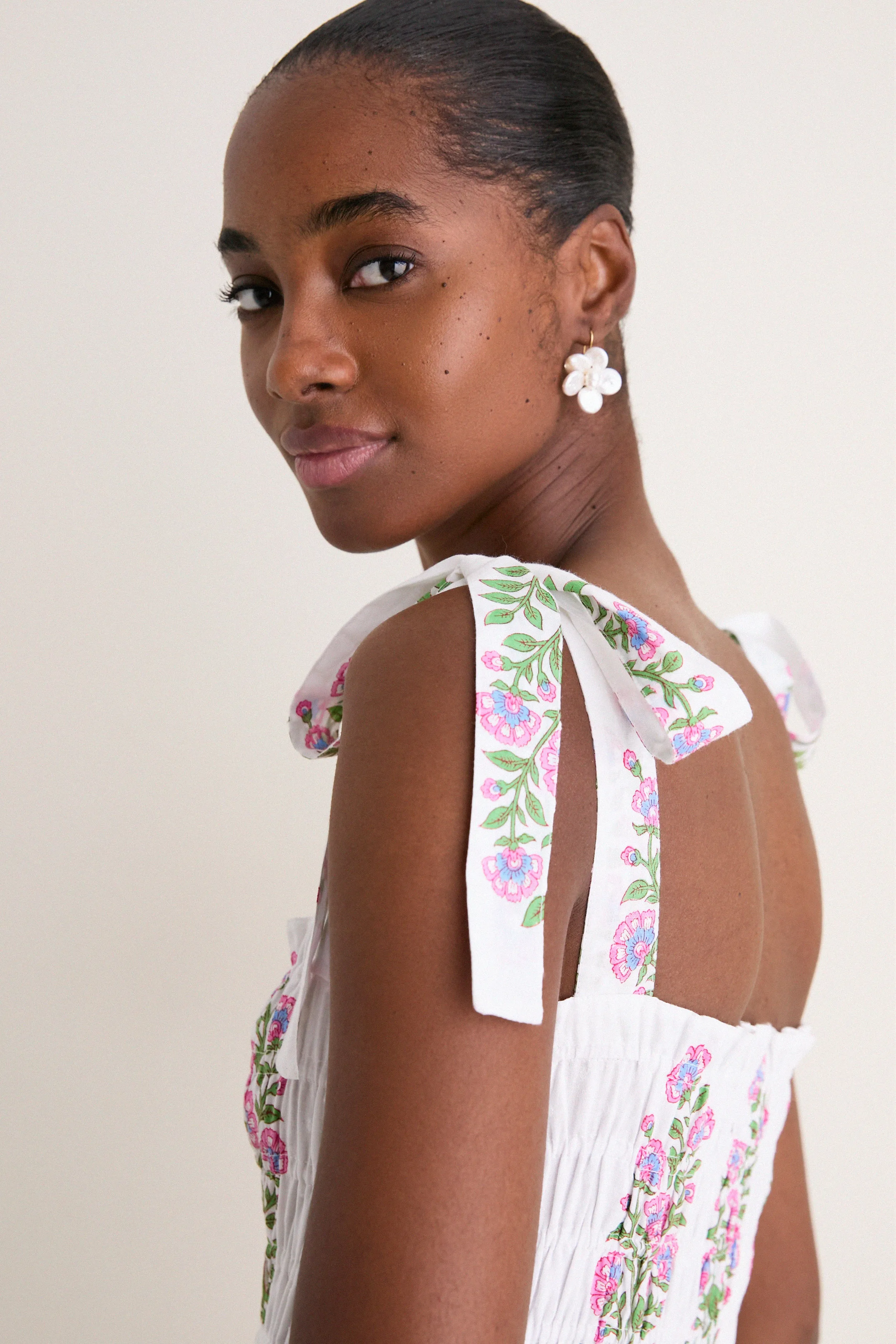 Schiffly Folk Buta Martina Dress sold by Tuckernuck product image thumbnail 5