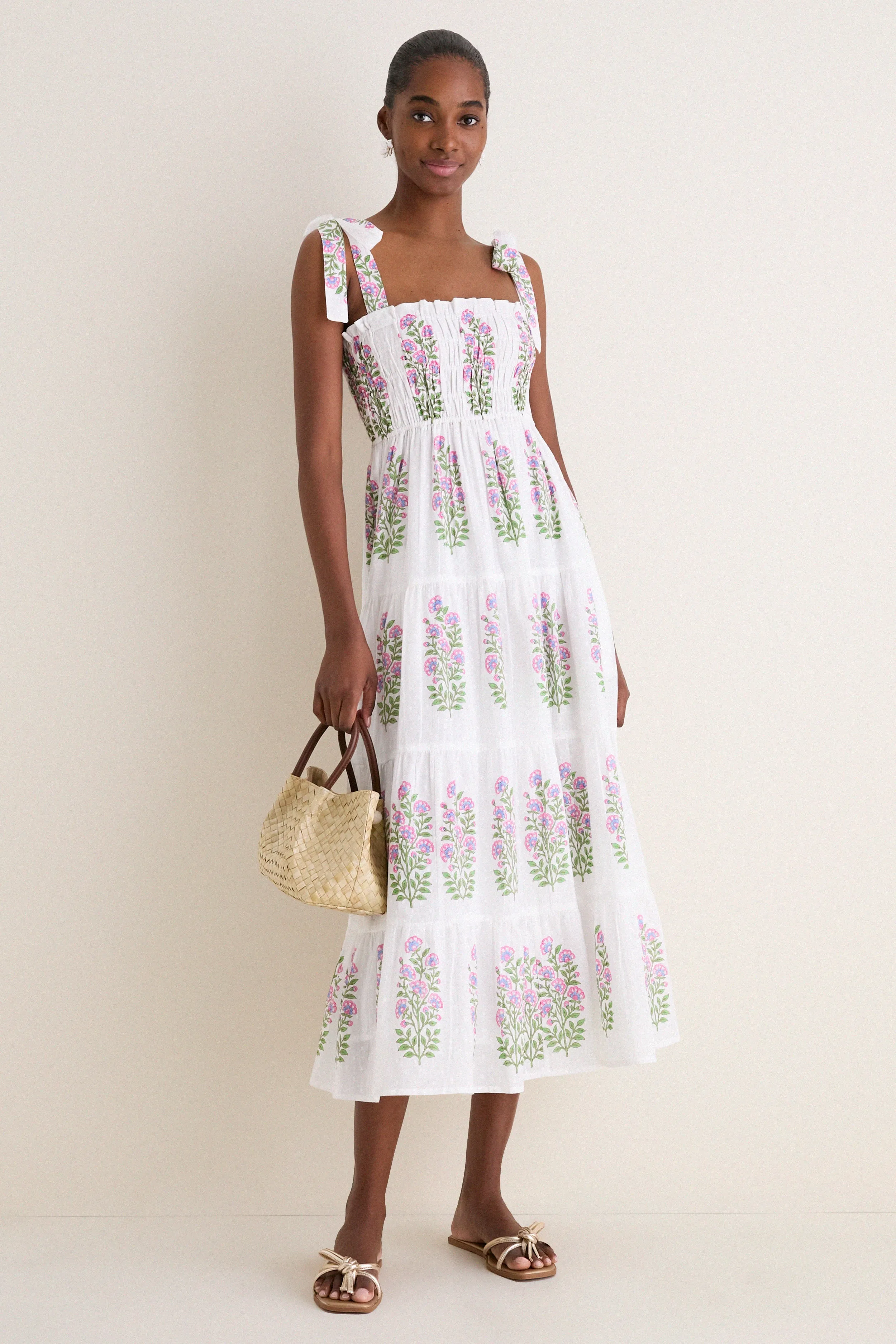 Schiffly Folk Buta Martina Dress sold by Tuckernuck product image thumbnail 2