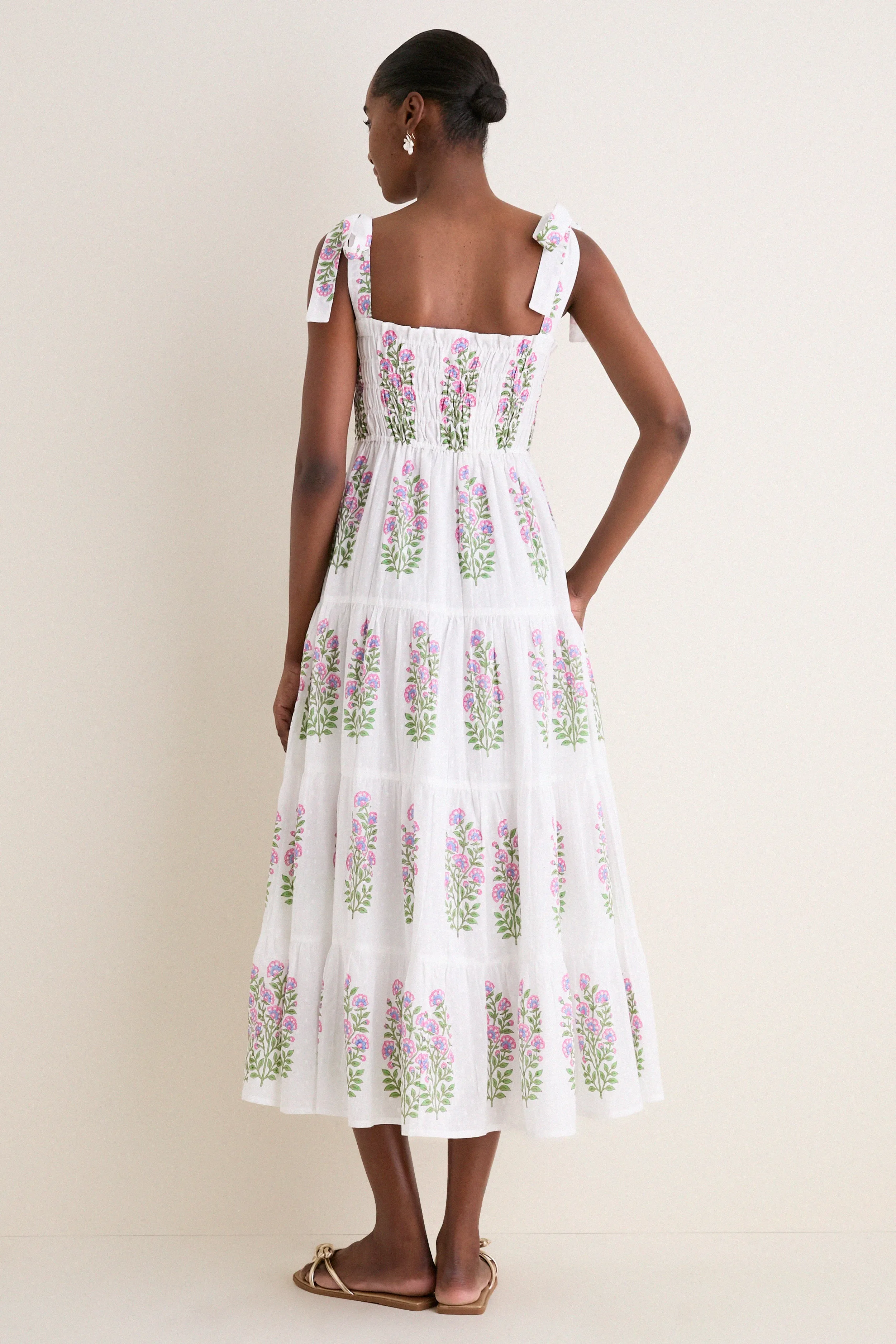 Schiffly Folk Buta Martina Dress sold by Tuckernuck product image thumbnail 4