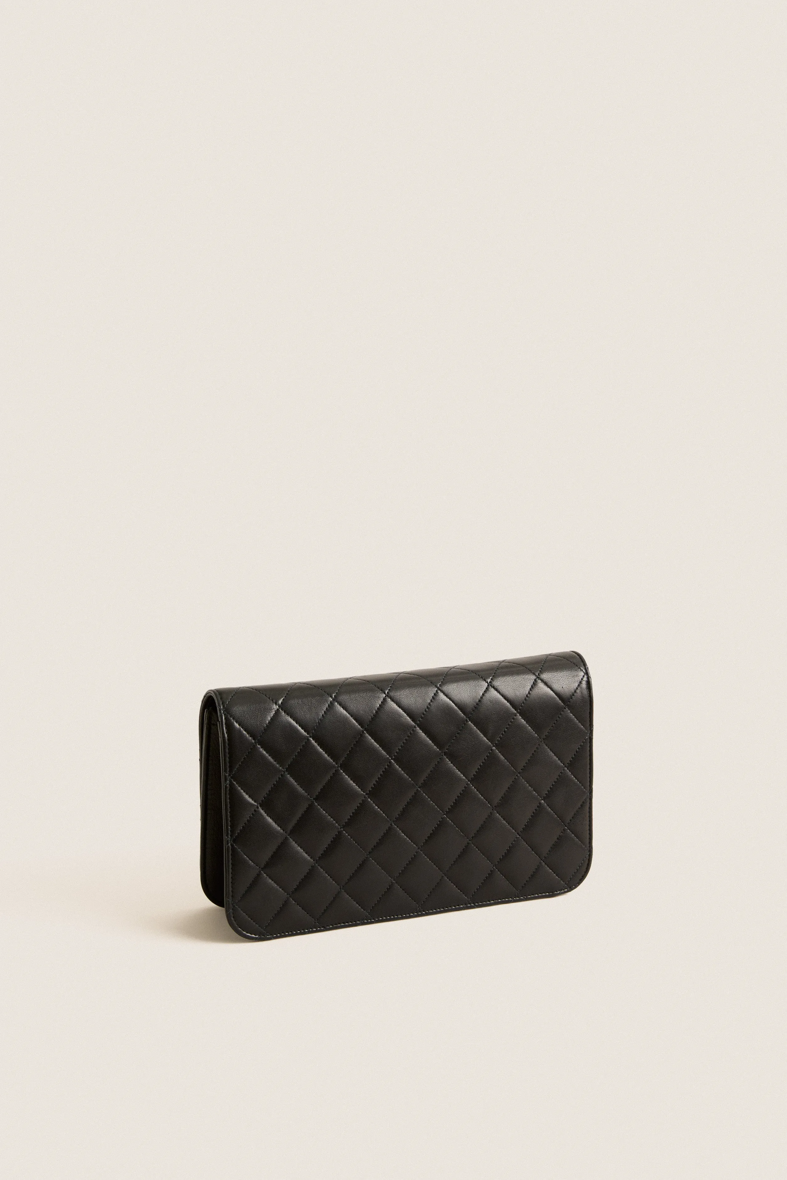 CHANEL Black Matelasse Chain Push Lock Shoulder Bag sold by Tuckernuck product image thumbnail 4