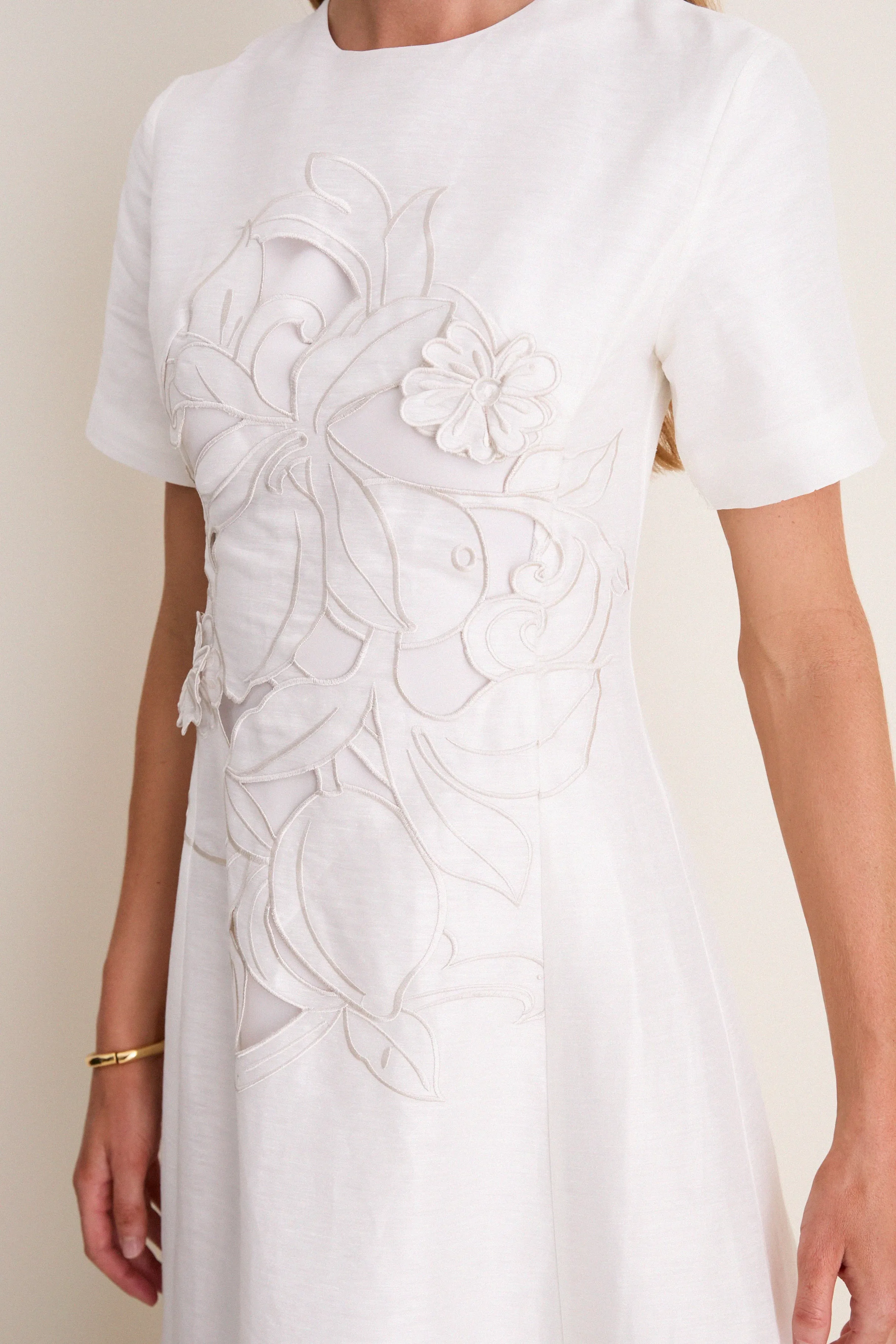 Snow Alice Applique Maxi Dress sold by Tuckernuck product image thumbnail 5