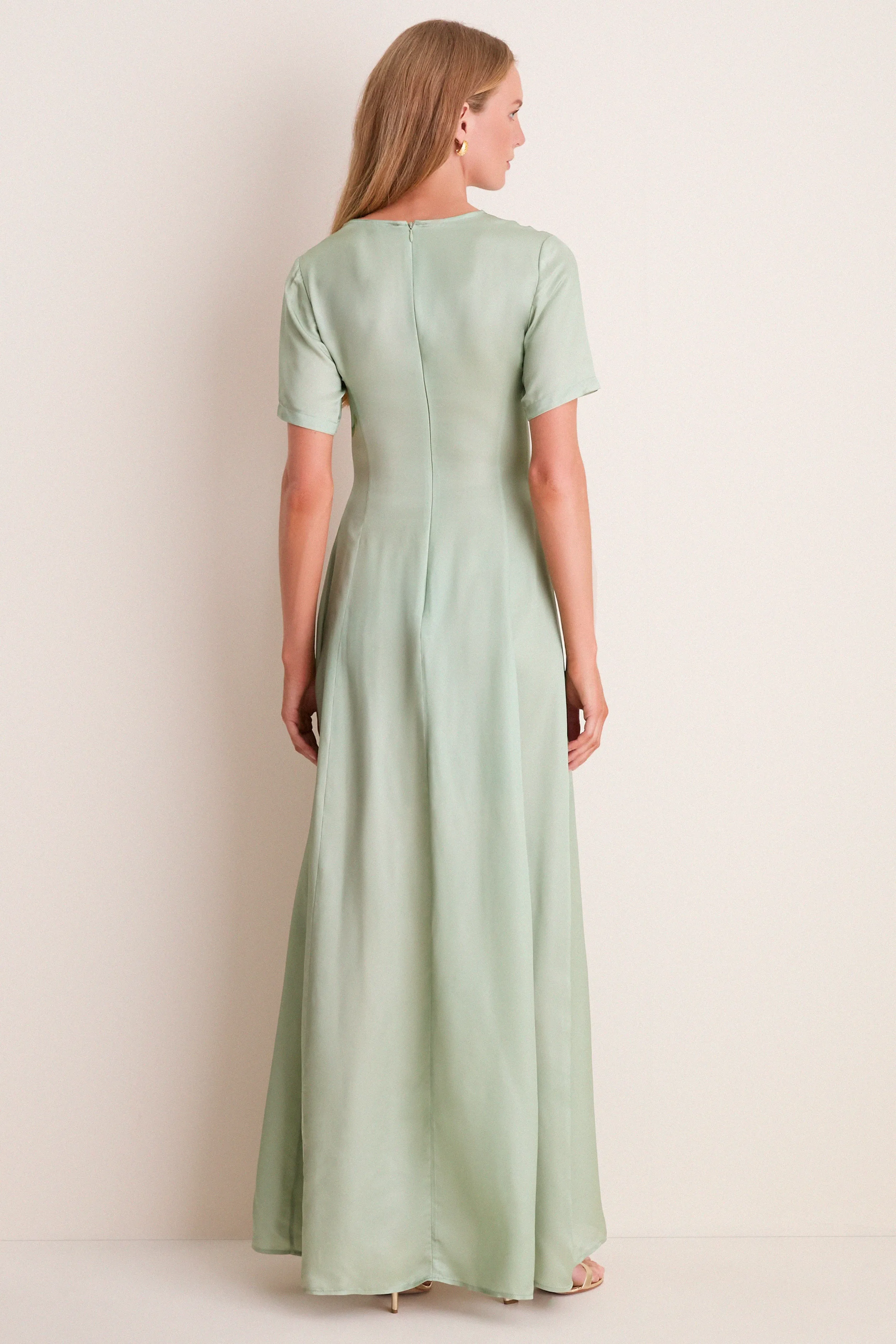 Green Tulip Print Alice Maxi Dress sold by Tuckernuck product image thumbnail 4