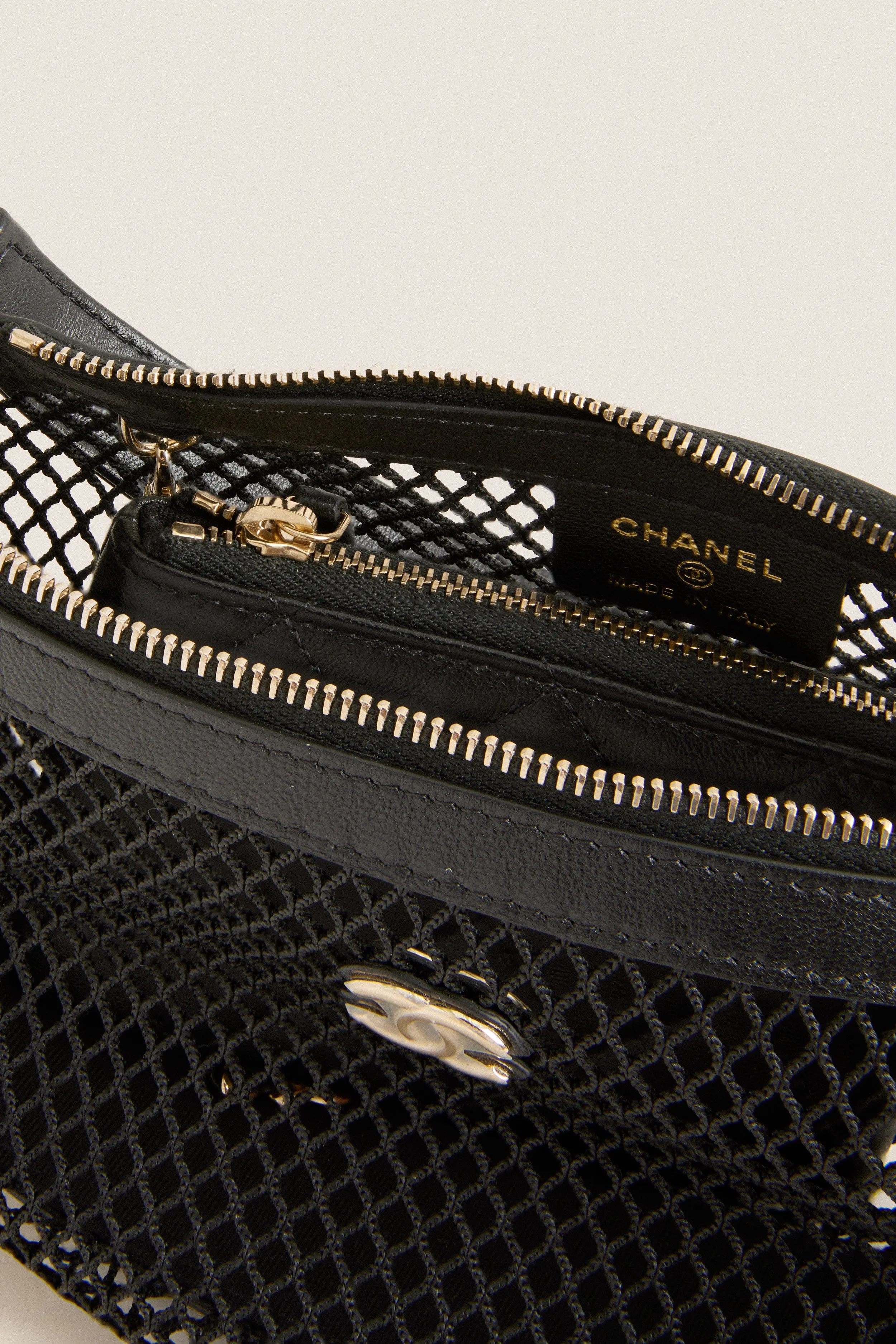 CHANEL Black Coco Mark Two-Way Shoulder Bag Half Moon sold by Tuckernuck product image thumbnail 5