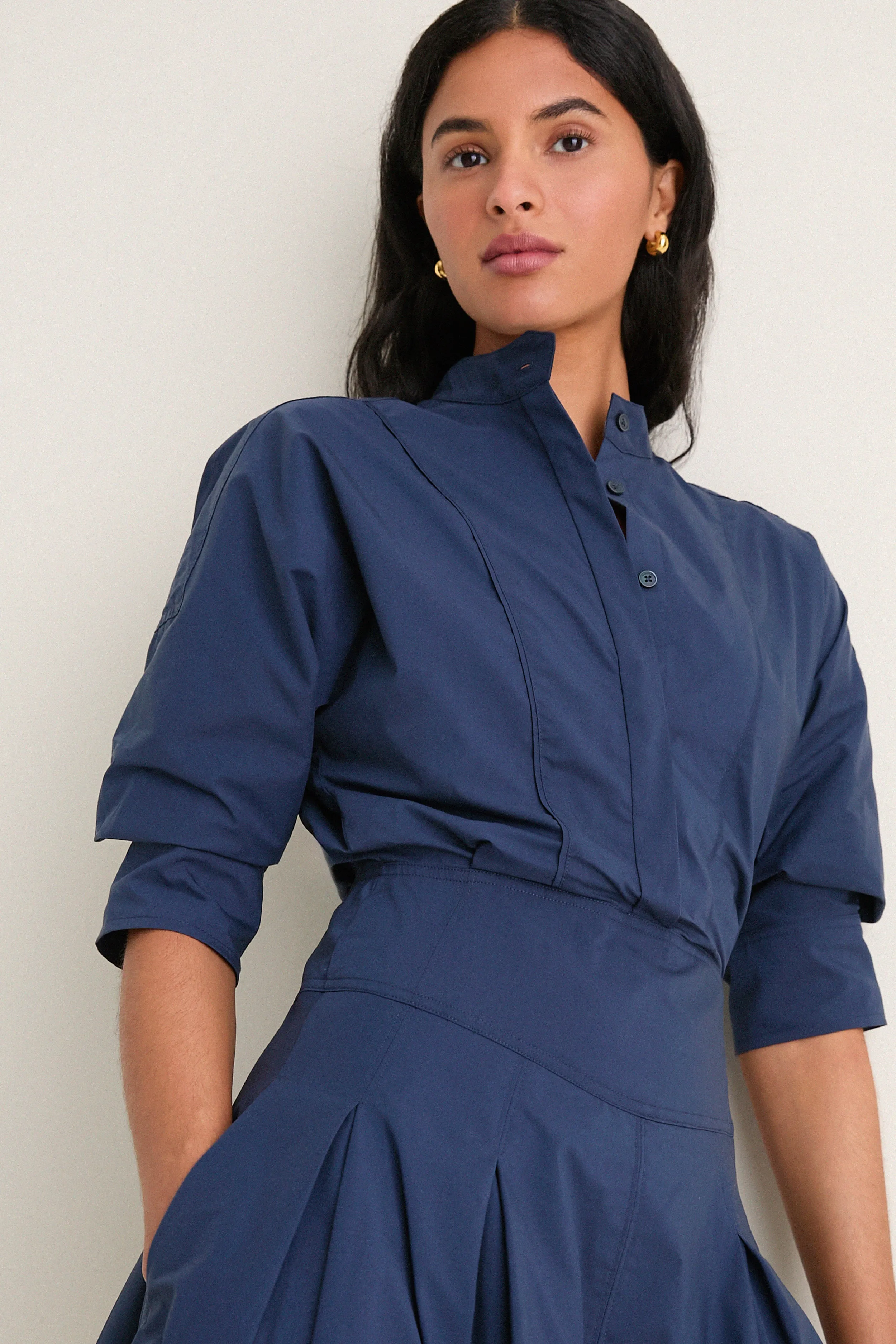 Midnight Effie Bubble Mini Dress sold by Tuckernuck product image thumbnail 5