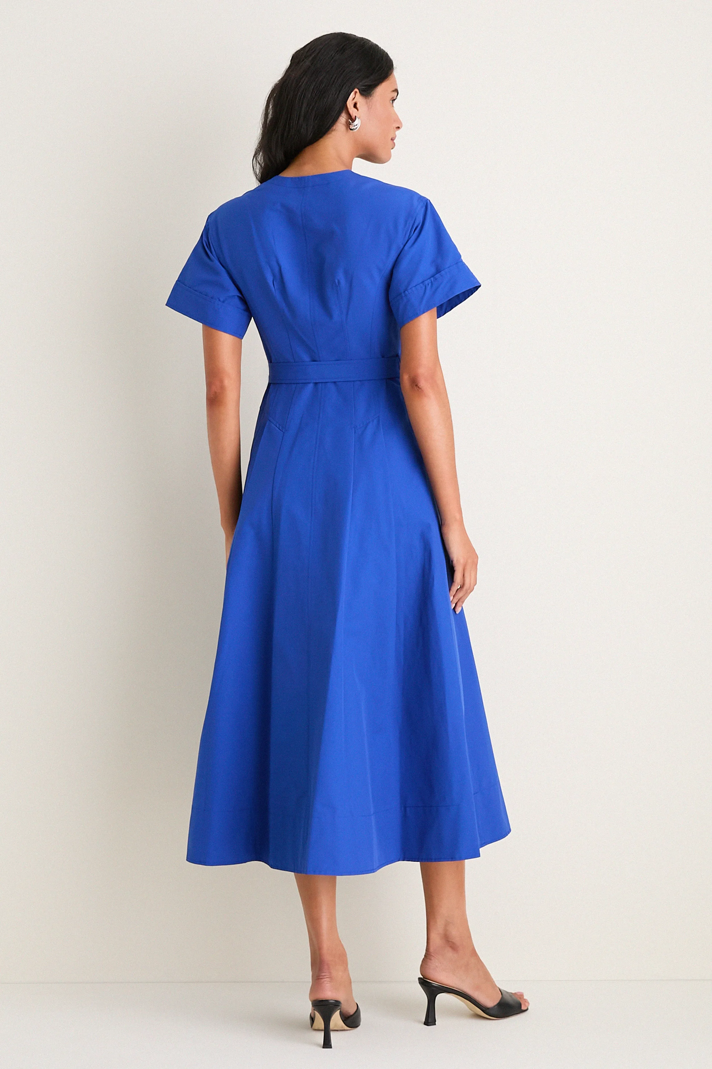 Blueberry Corinne Cotton Midi Dress sold by Tuckernuck product image thumbnail 4