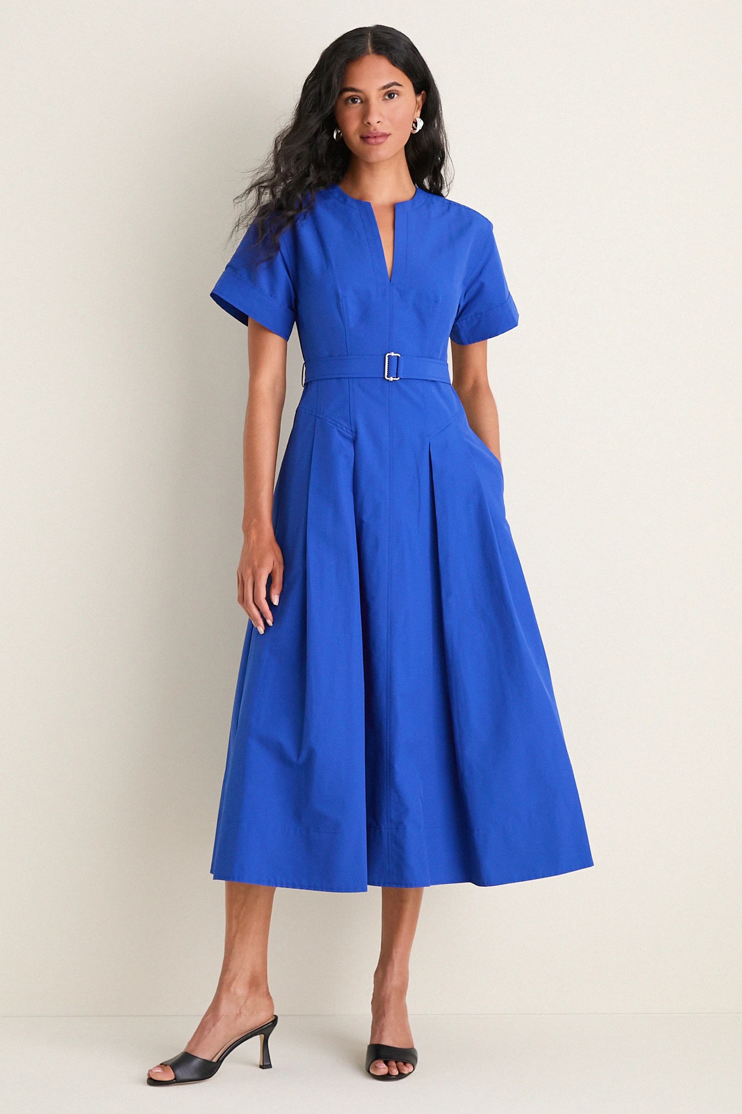 Blueberry Corinne Cotton Midi Dress sold by Tuckernuck
