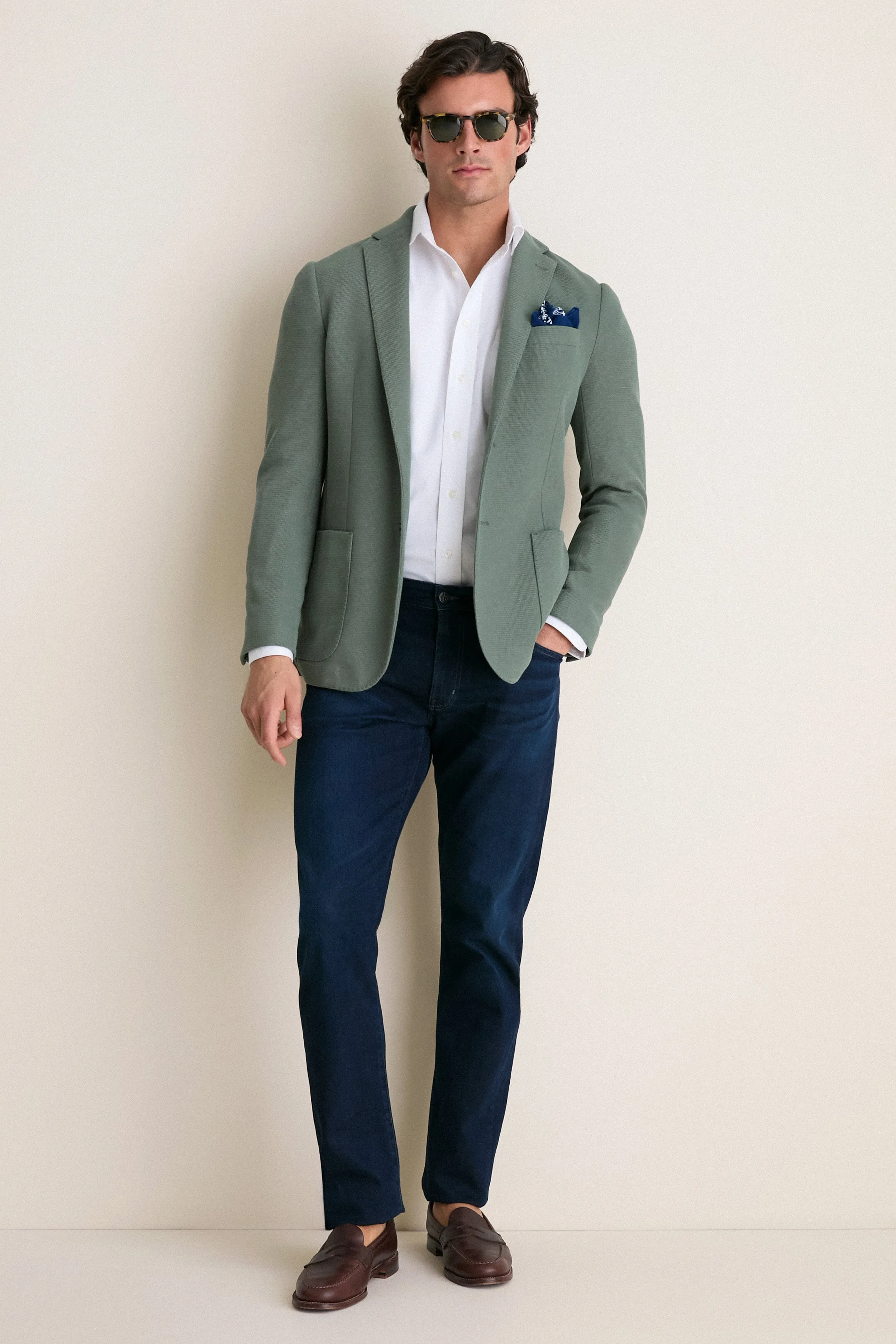 Sage Knit Travel Blazer sold by Tuckernuck product image thumbnail 2