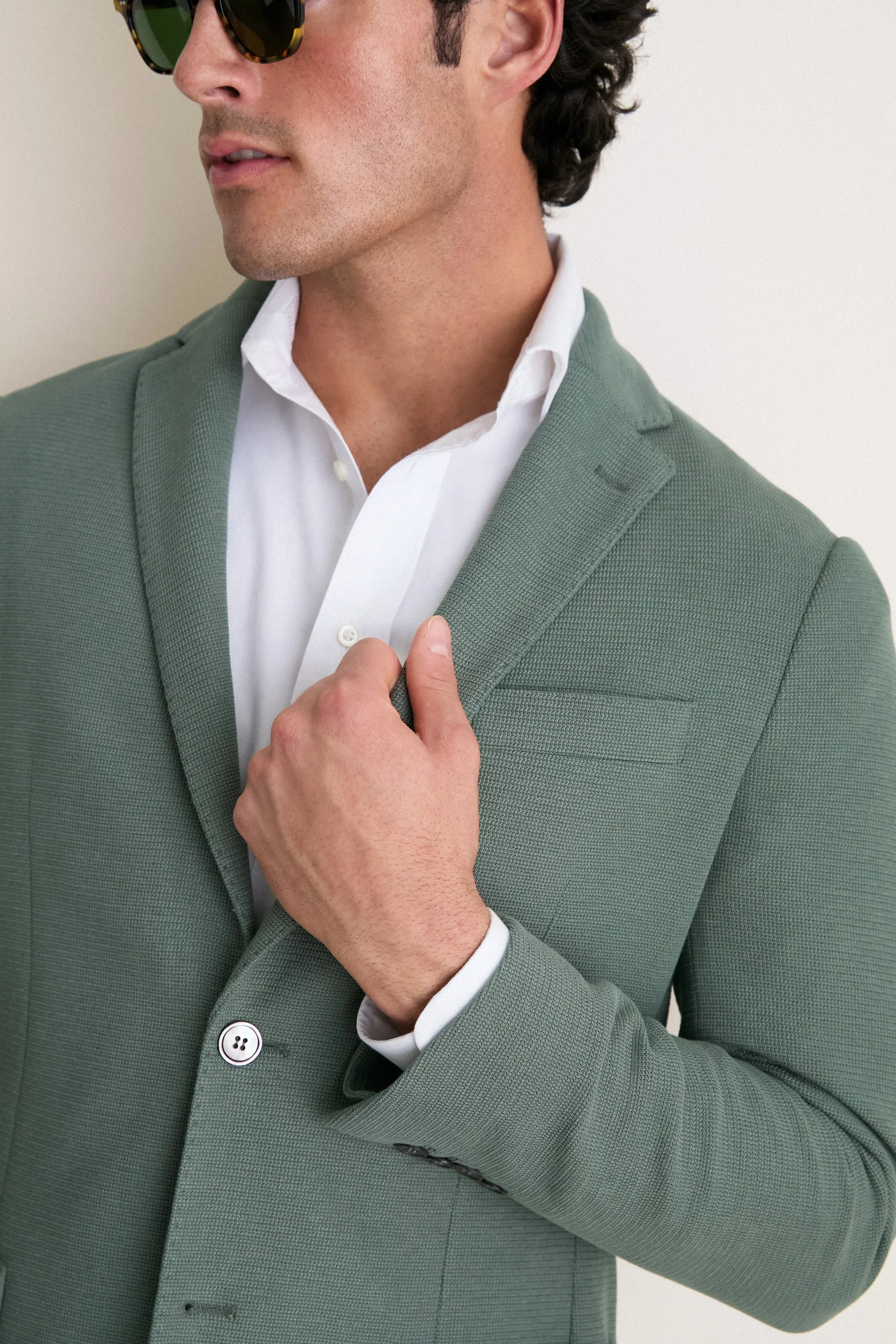 Sage Knit Travel Blazer sold by Tuckernuck product image thumbnail 5