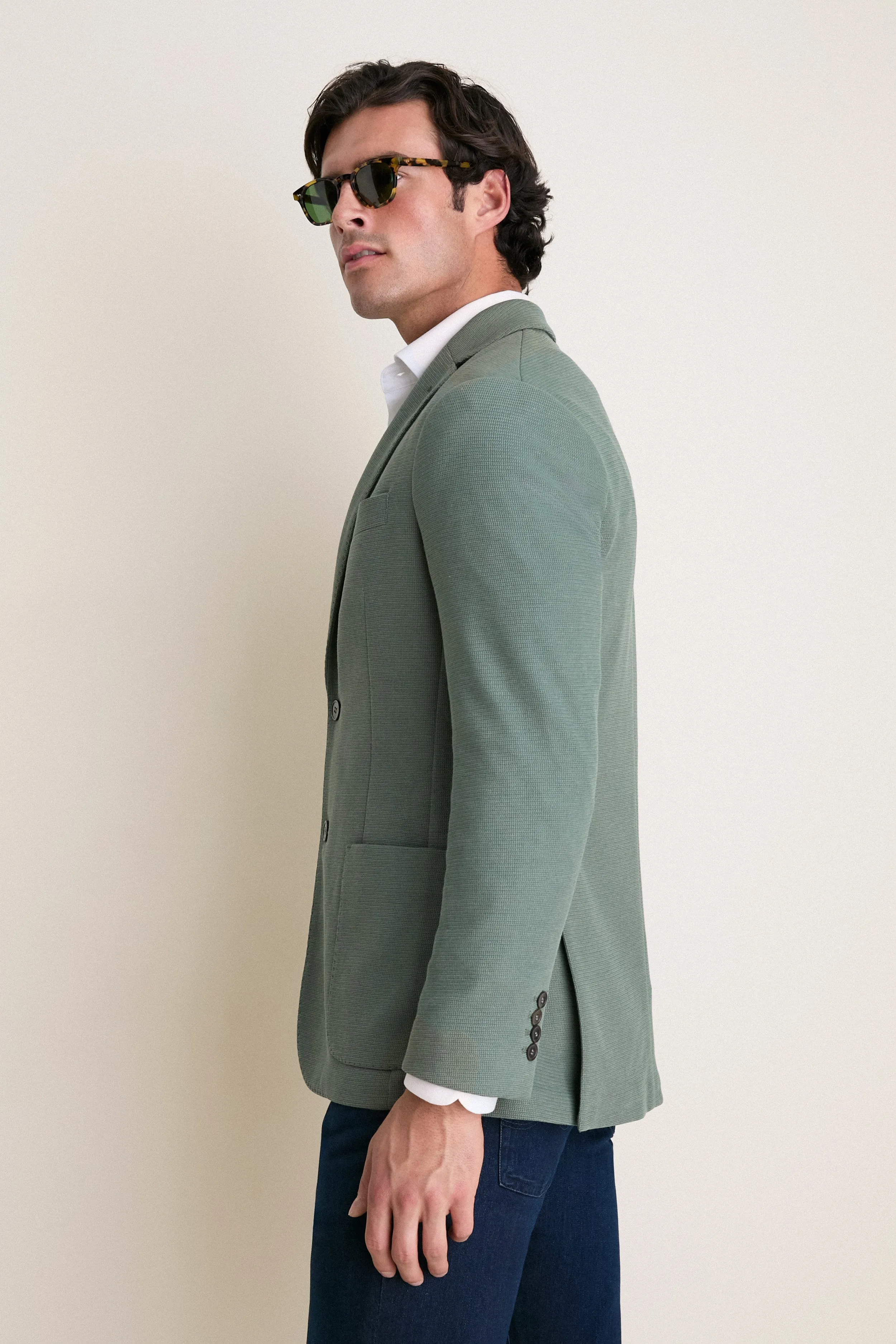 Sage Knit Travel Blazer sold by Tuckernuck product image thumbnail 3