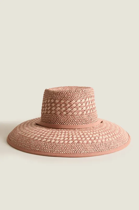 Shell Pink Boca Boat Hat made by Tuckernuck