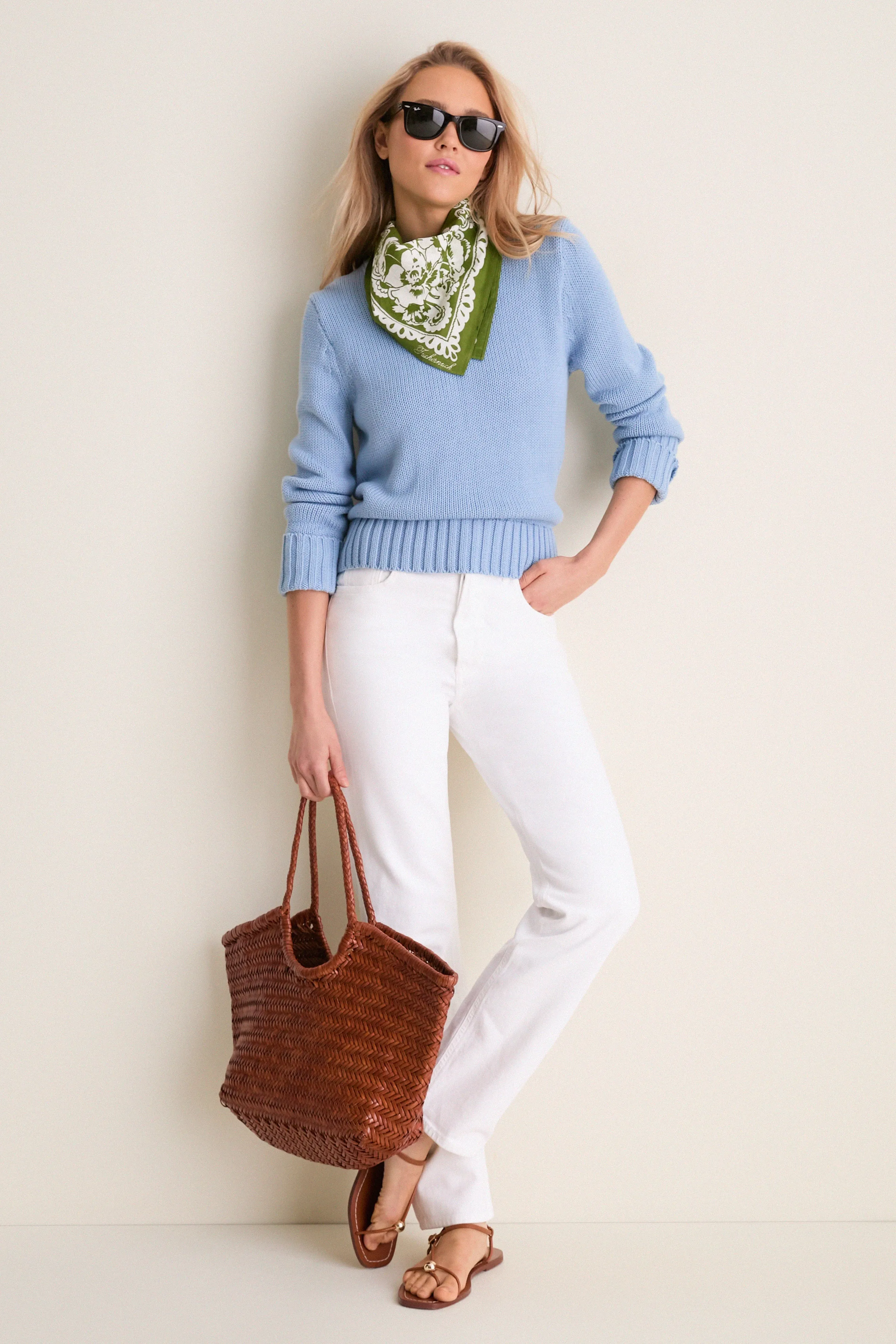 Kiwi Tropical Punch Cotton Scarf sold by Tuckernuck product image thumbnail 2