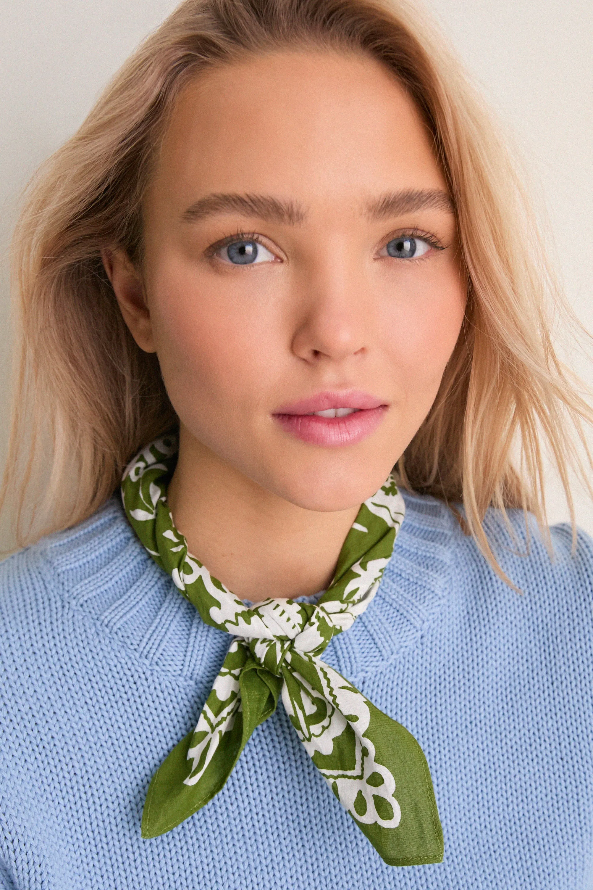 Kiwi Tropical Punch Cotton Scarf sold by Tuckernuck product image thumbnail 5