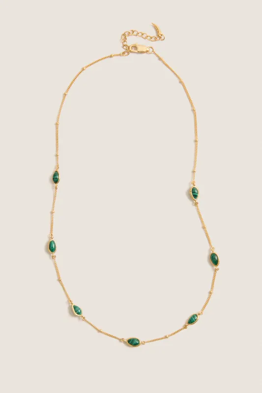 Gold Magma Gemstone Charm Choker made by Missoma