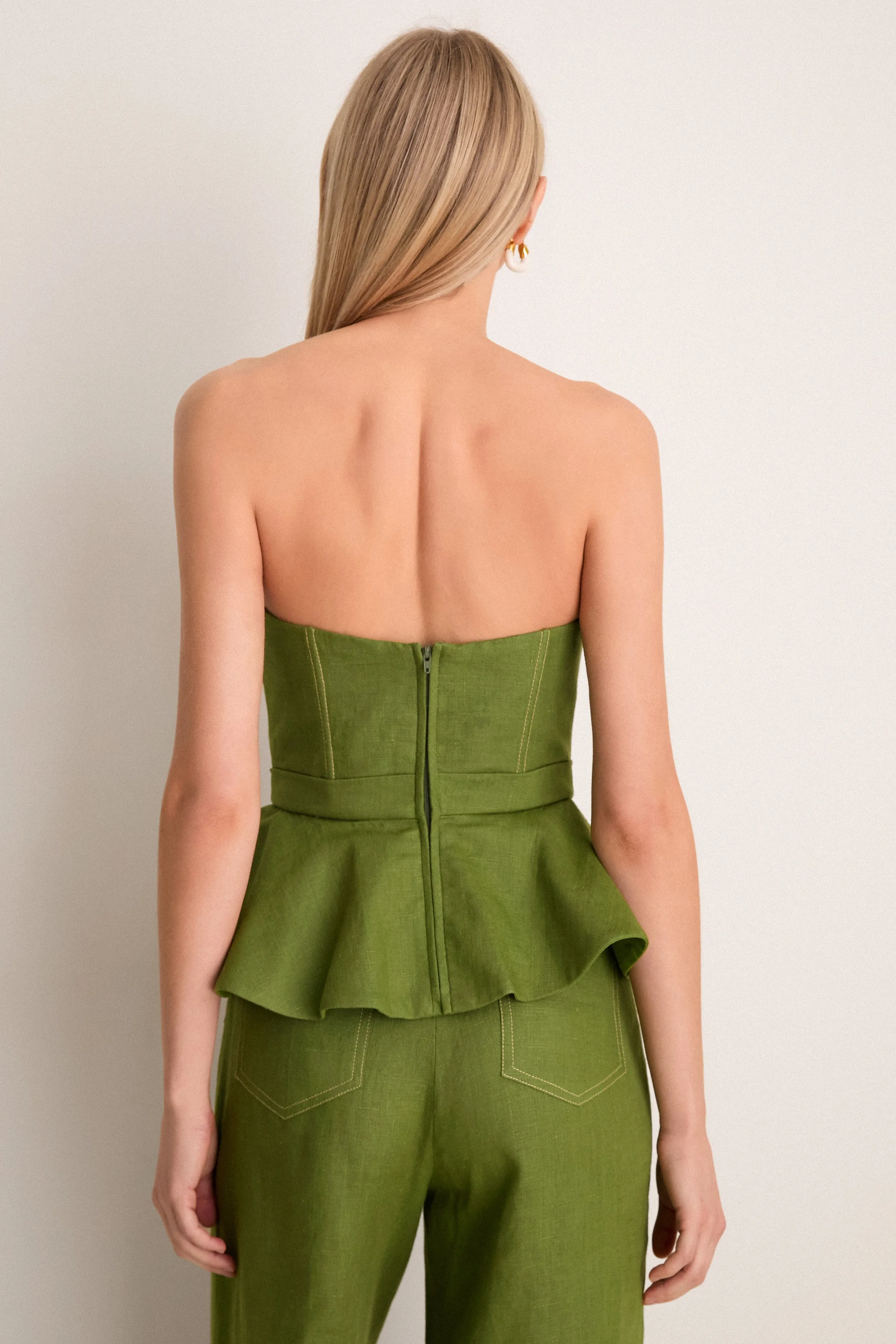 Olive Green Oliva Profundo Top sold by Tuckernuck product image thumbnail 4