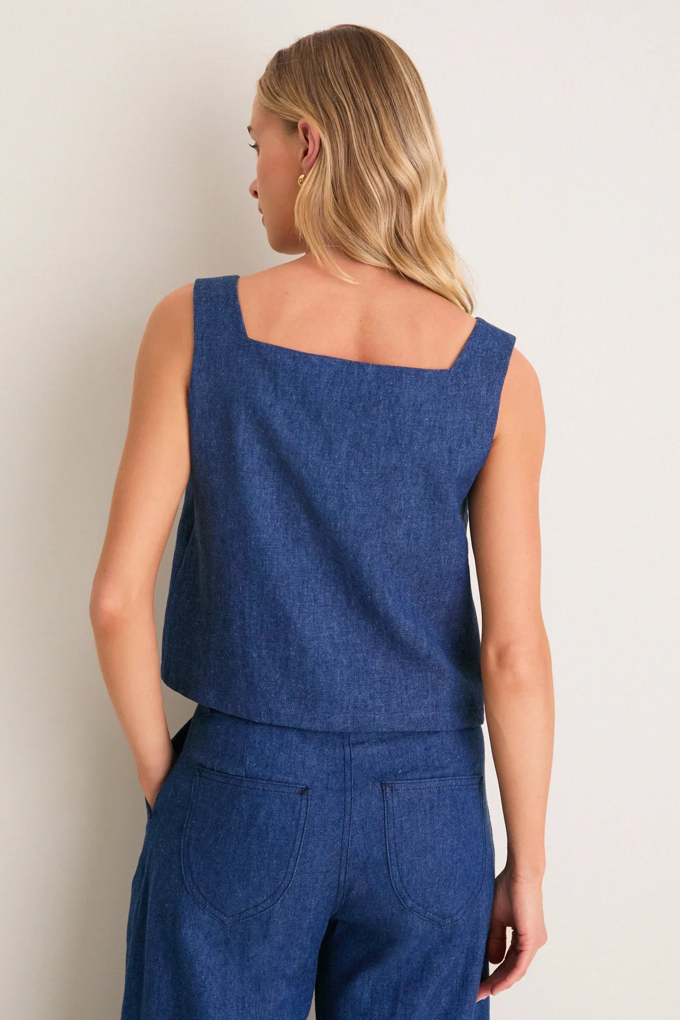 Indigo Roma Top 2 sold by Tuckernuck product image thumbnail 5