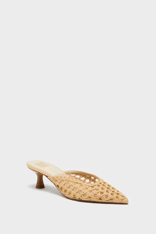 Natural Cleo Loop Heels made by Dolce Vita