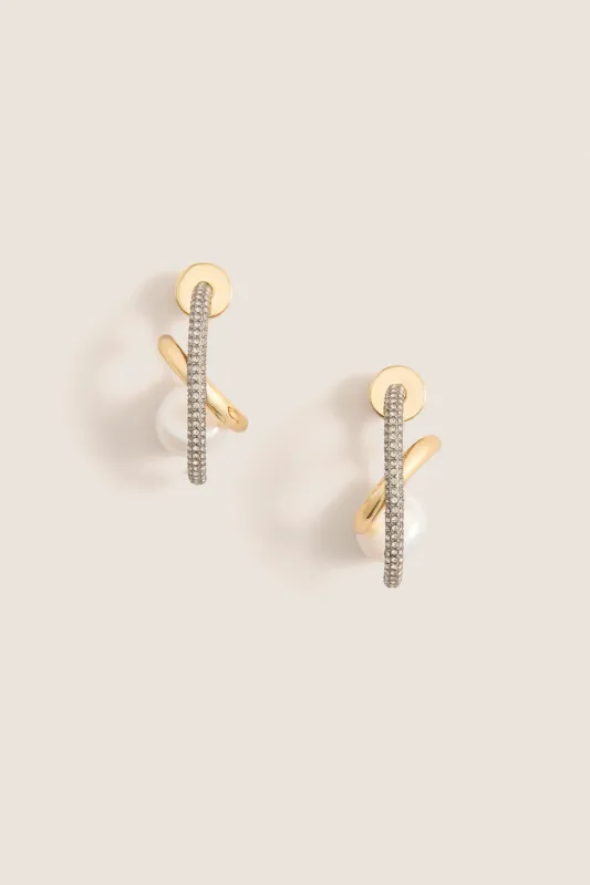 Gold Waverly Earrings made by Tuckernuck