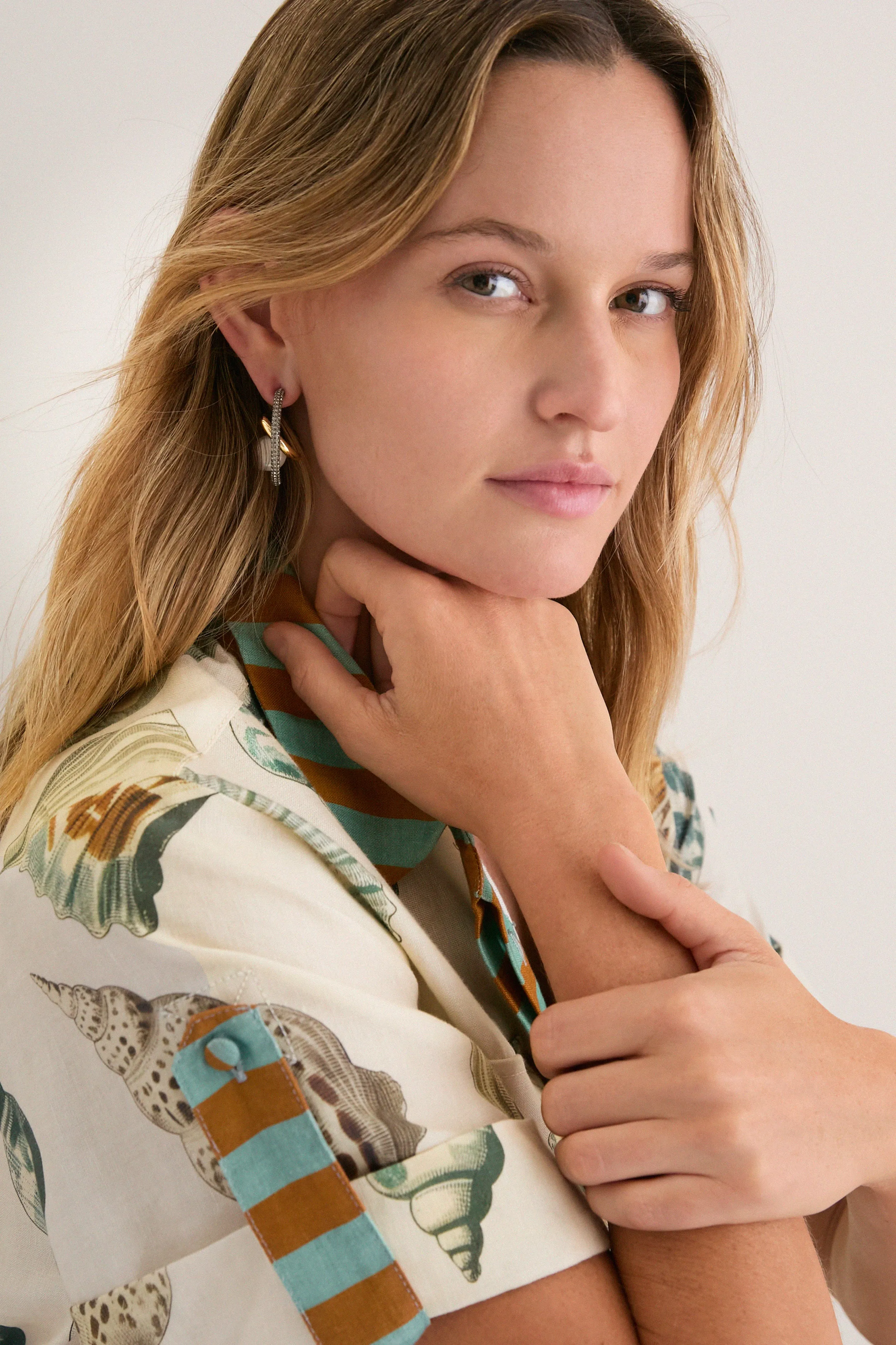 Gold Waverly Earrings sold by Tuckernuck product image thumbnail 2