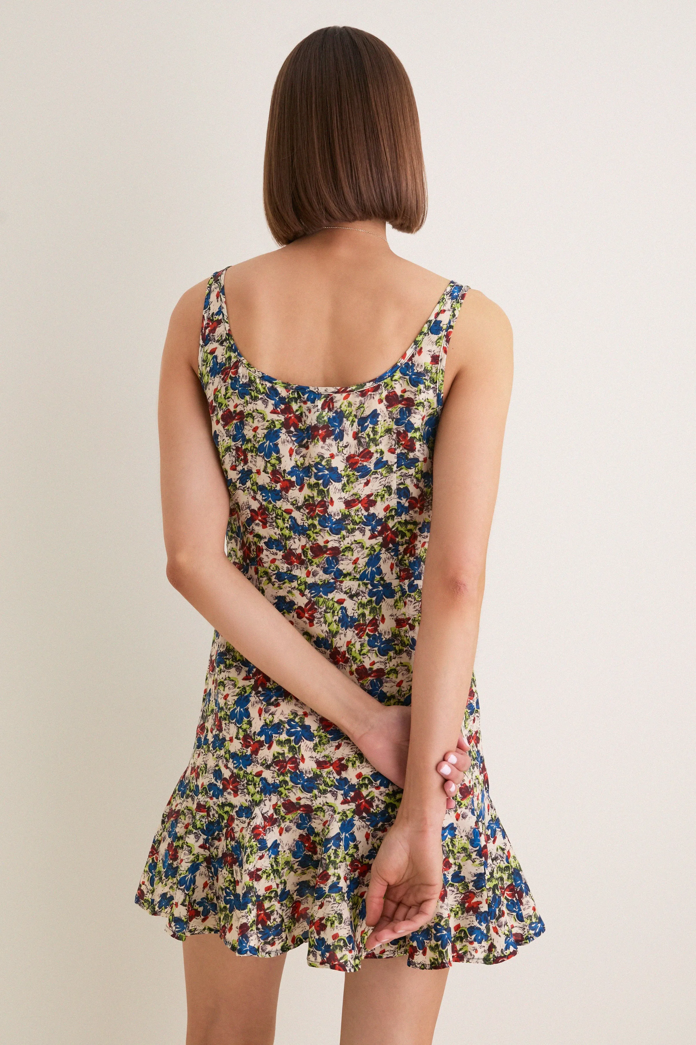 Ditsy Meadow Lyon Mini Dress sold by Tuckernuck product image thumbnail 4