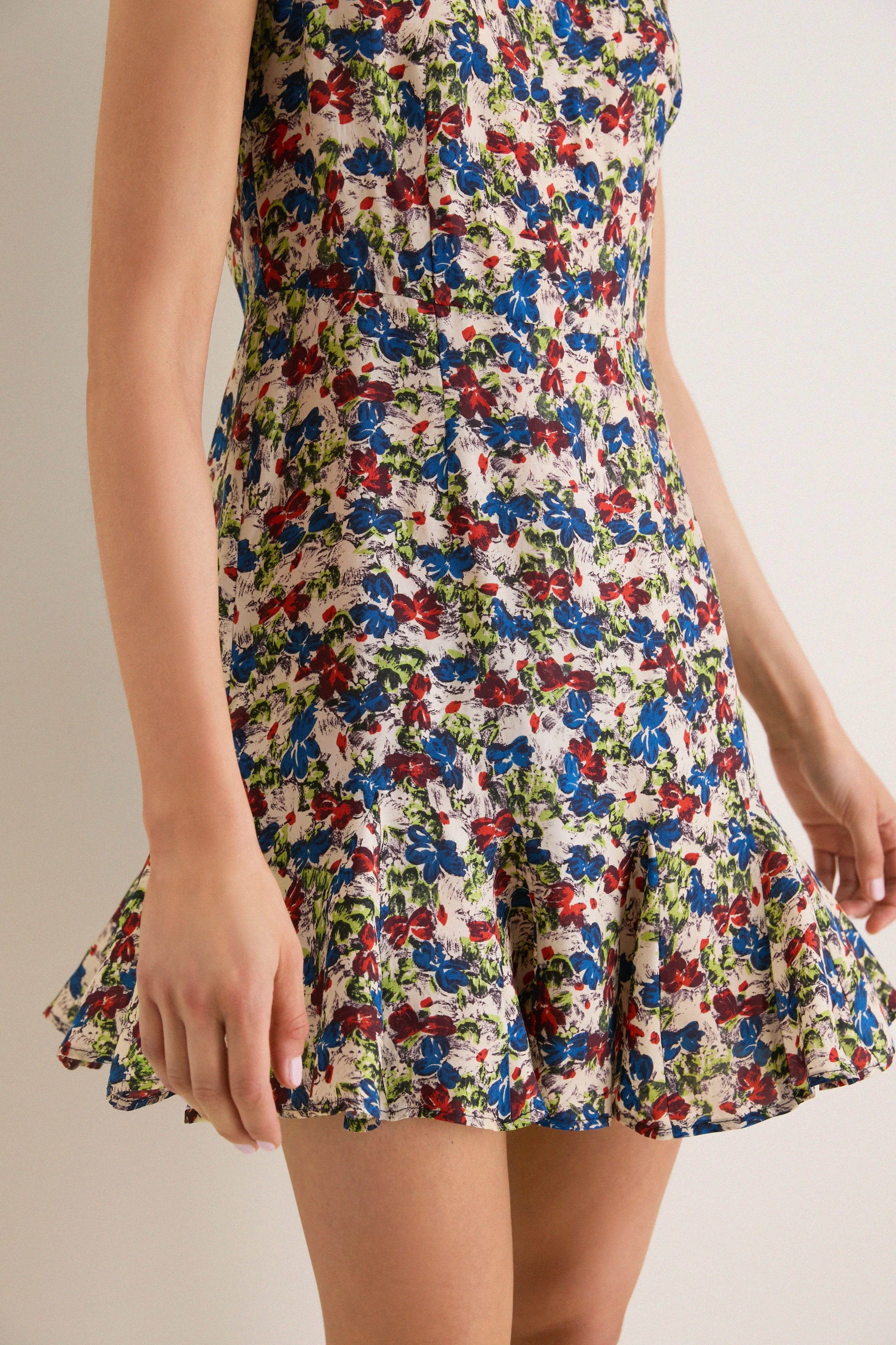 Ditsy Meadow Lyon Mini Dress sold by Tuckernuck product image thumbnail 5
