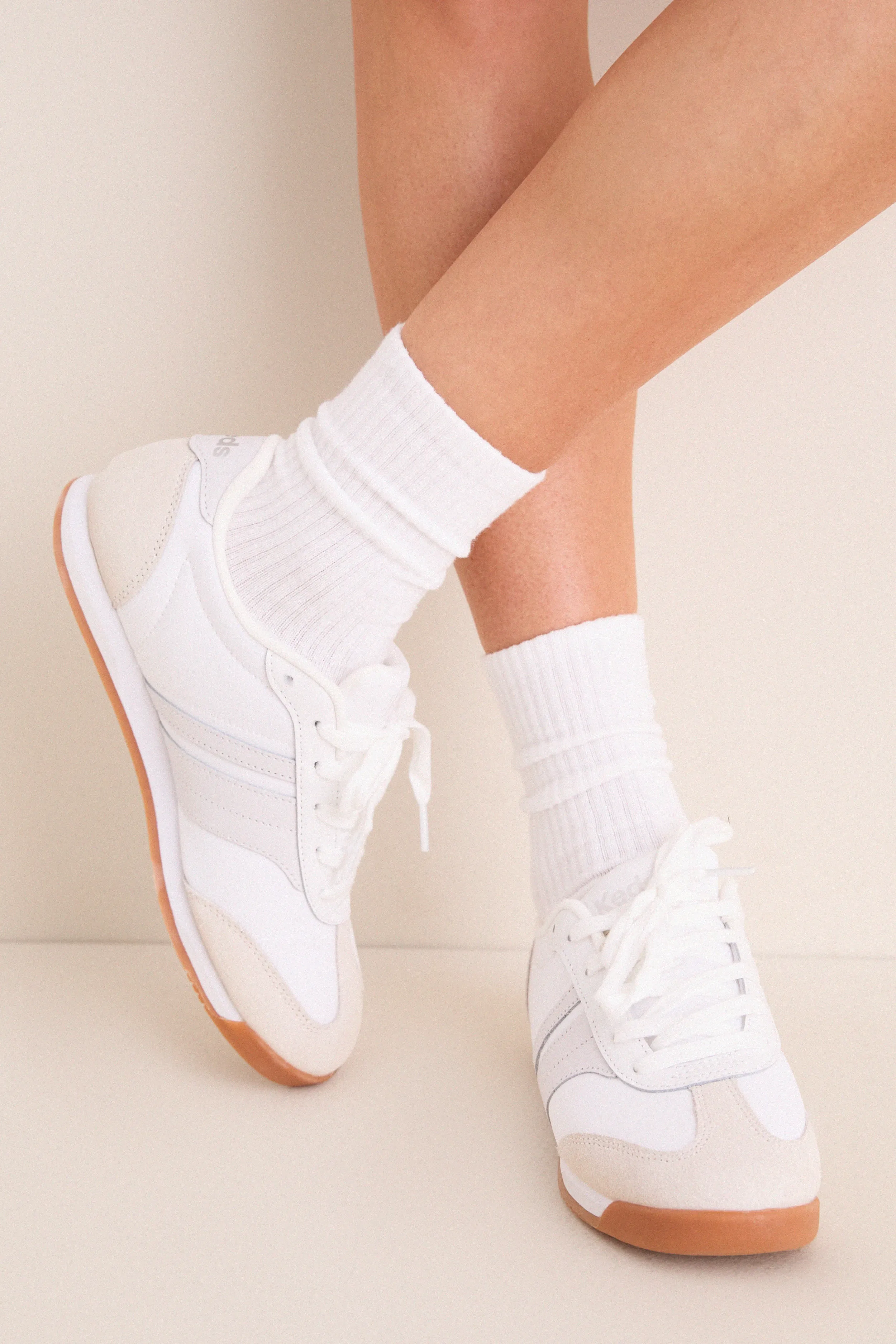 White and Grey Revival Sneakers sold by Tuckernuck product image thumbnail 2