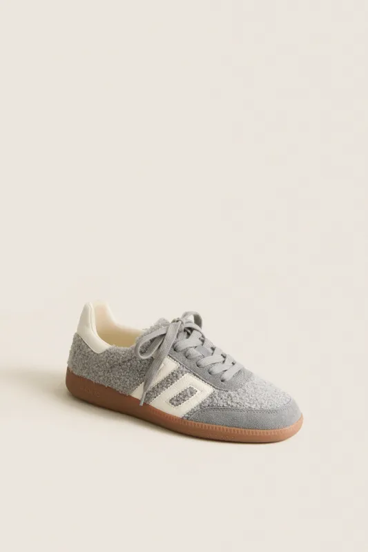 Sea White Teddy Sneakers made by Tuckernuck