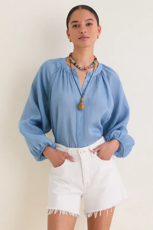Maison Blue Sawyer Blouse made by Tuckernuck