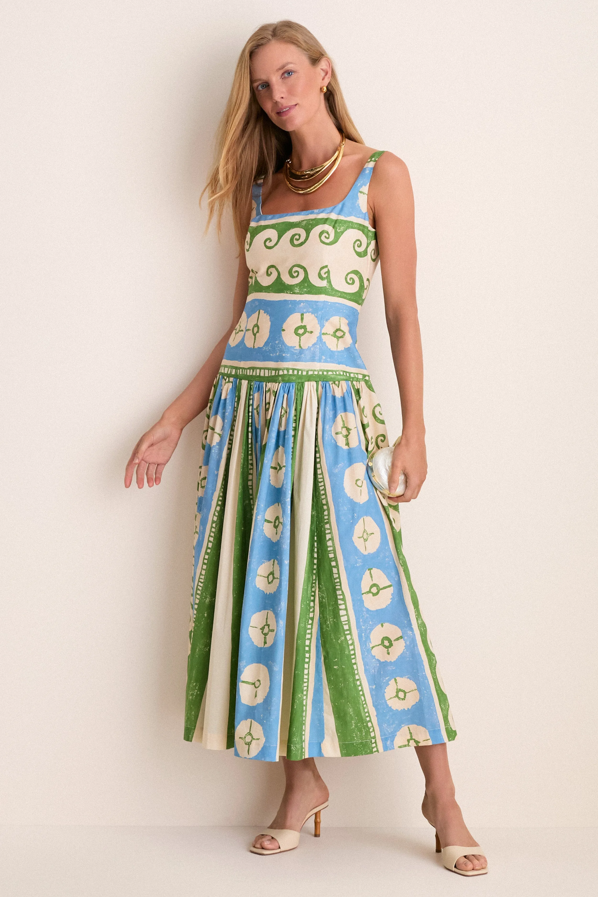Olympia Fresco Dominique Maxi Dress sold by Tuckernuck