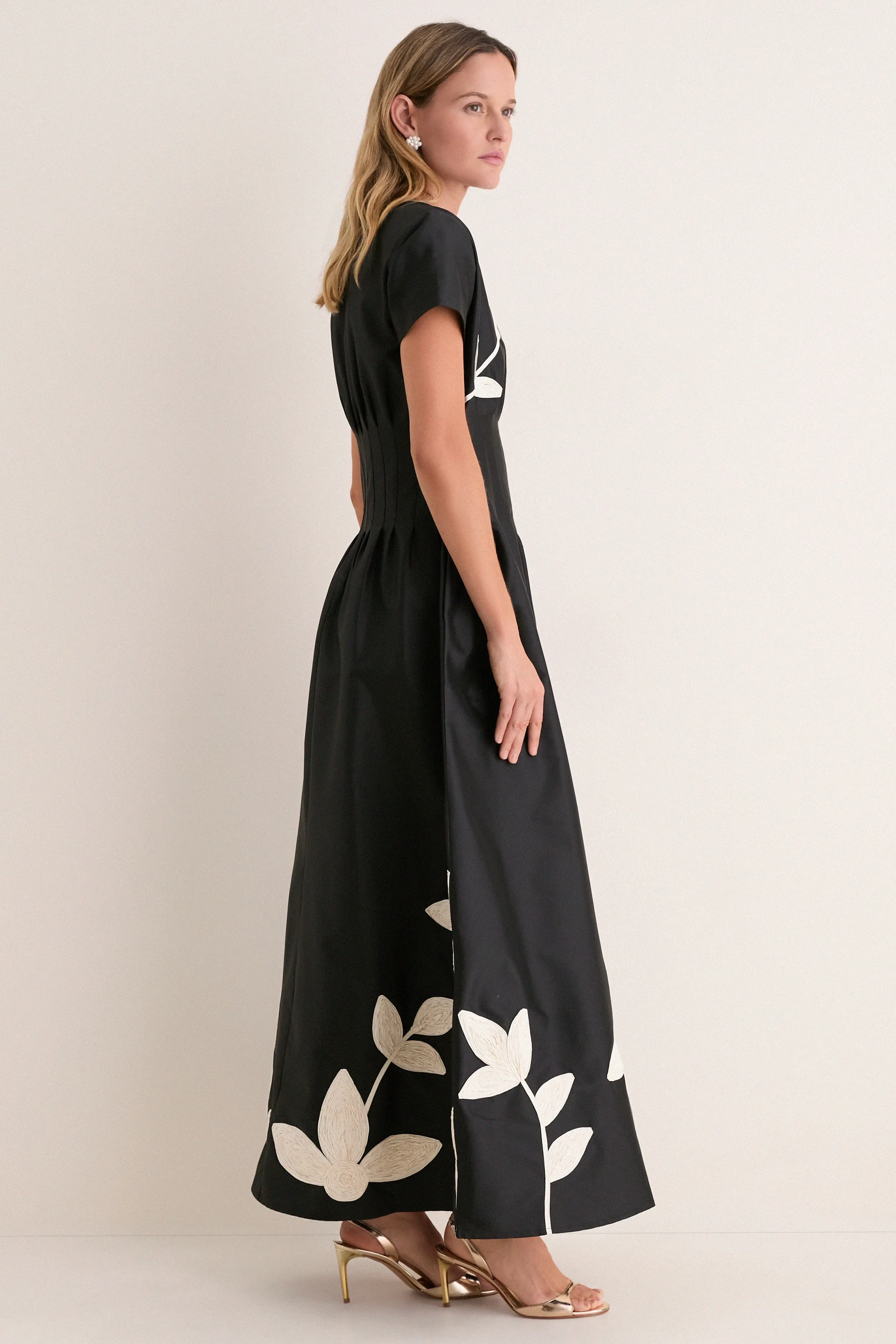 Onyx and Ivory Tape Marvis Maxi Dress sold by Tuckernuck product image thumbnail 3