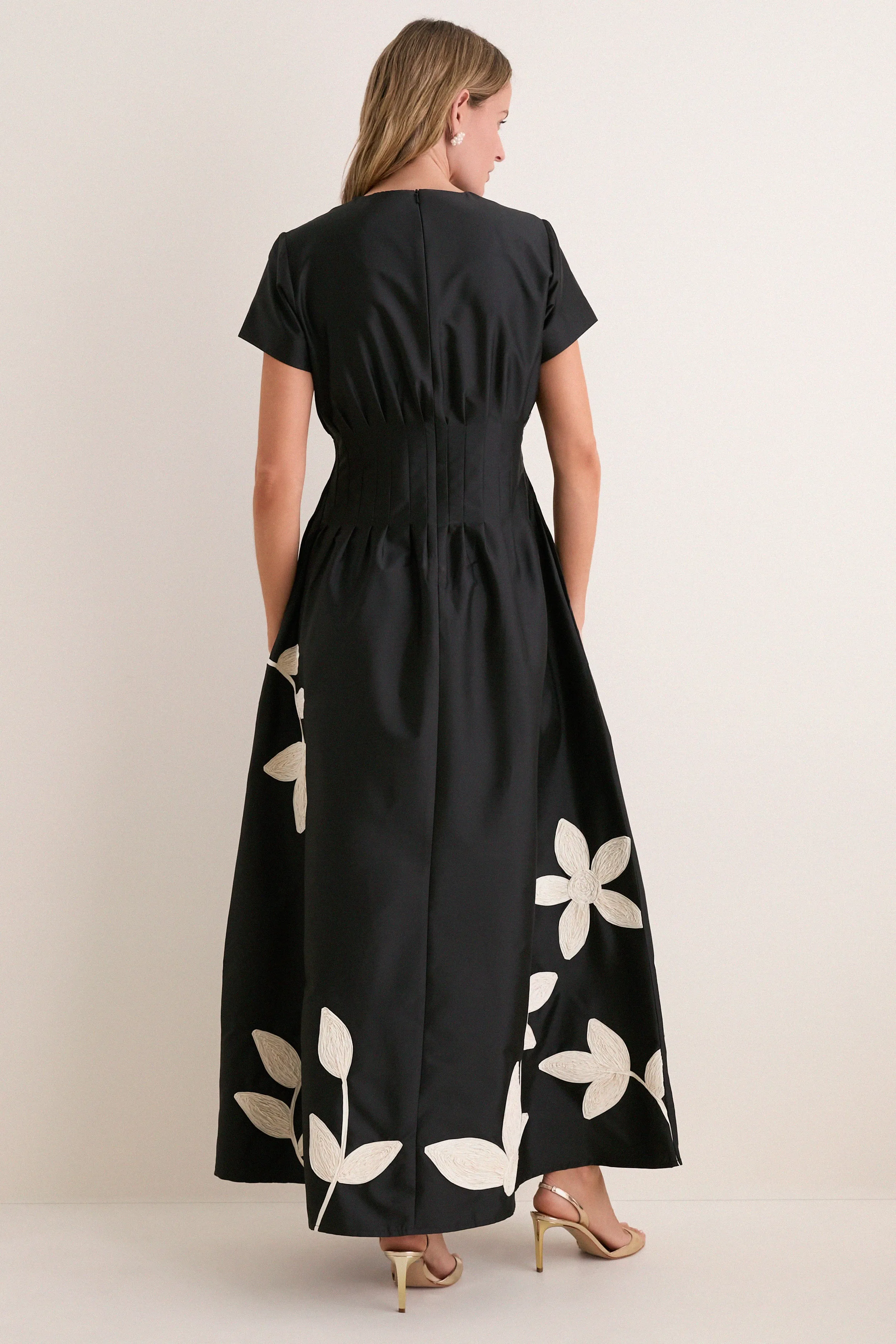 Onyx and Ivory Tape Marvis Maxi Dress sold by Tuckernuck product image thumbnail 4