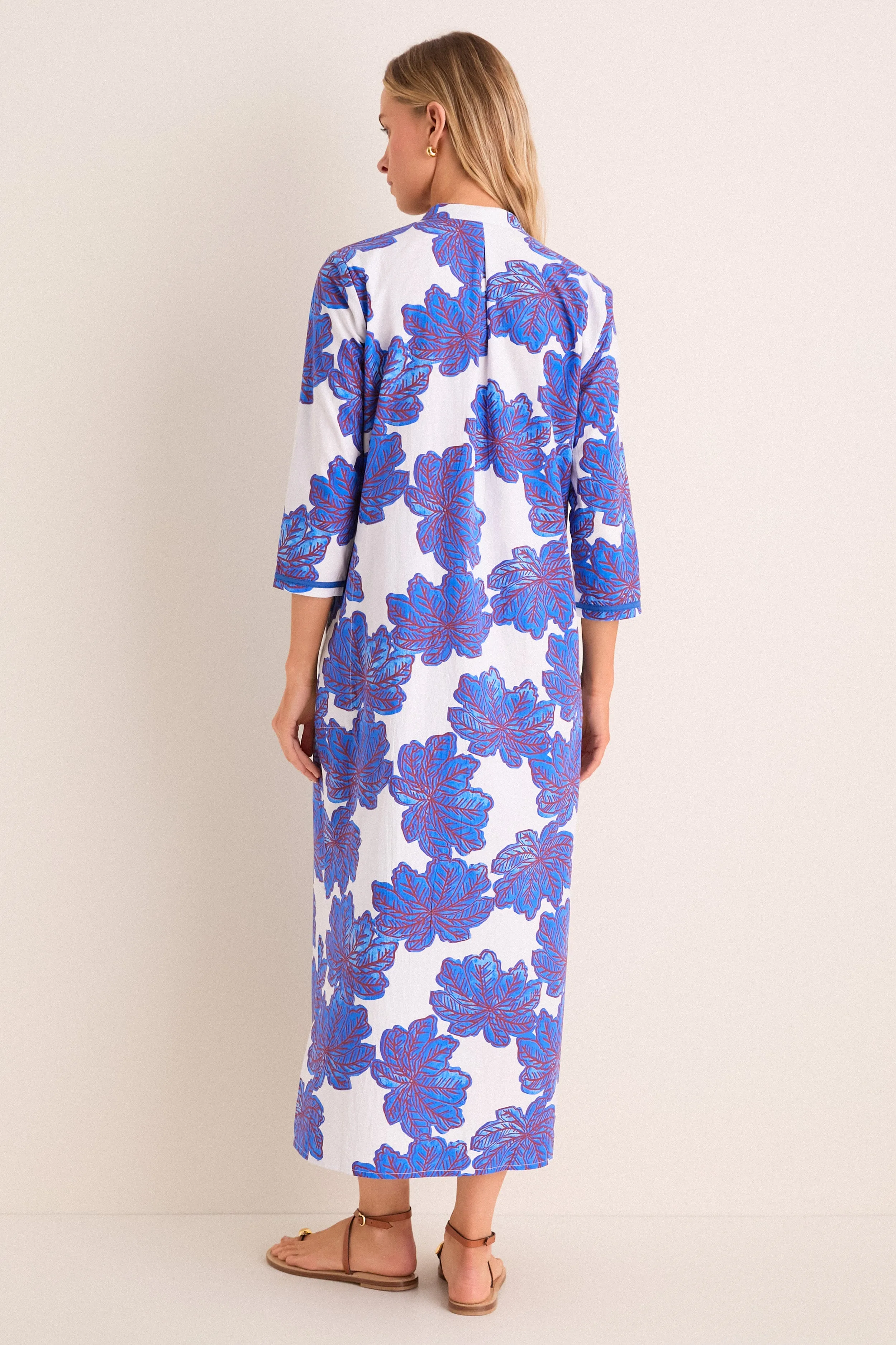 Blue Eenika Clorinda Long Kurta sold by Tuckernuck product image thumbnail 4