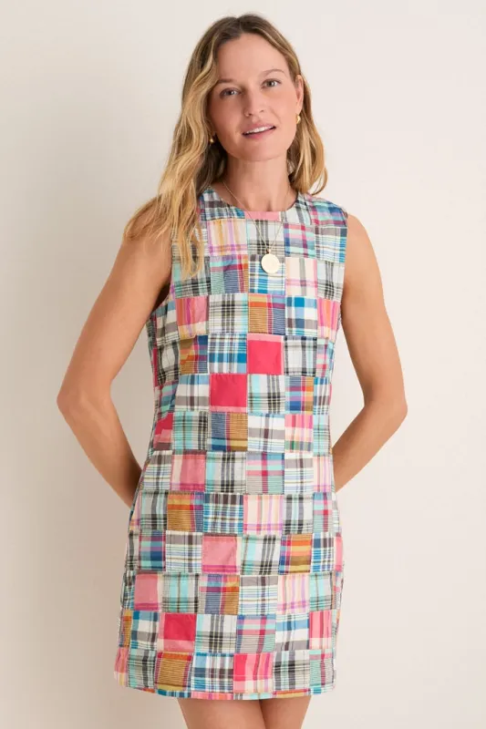 Heritage Madras Hinkley Mini Dress made by Tuckernuck