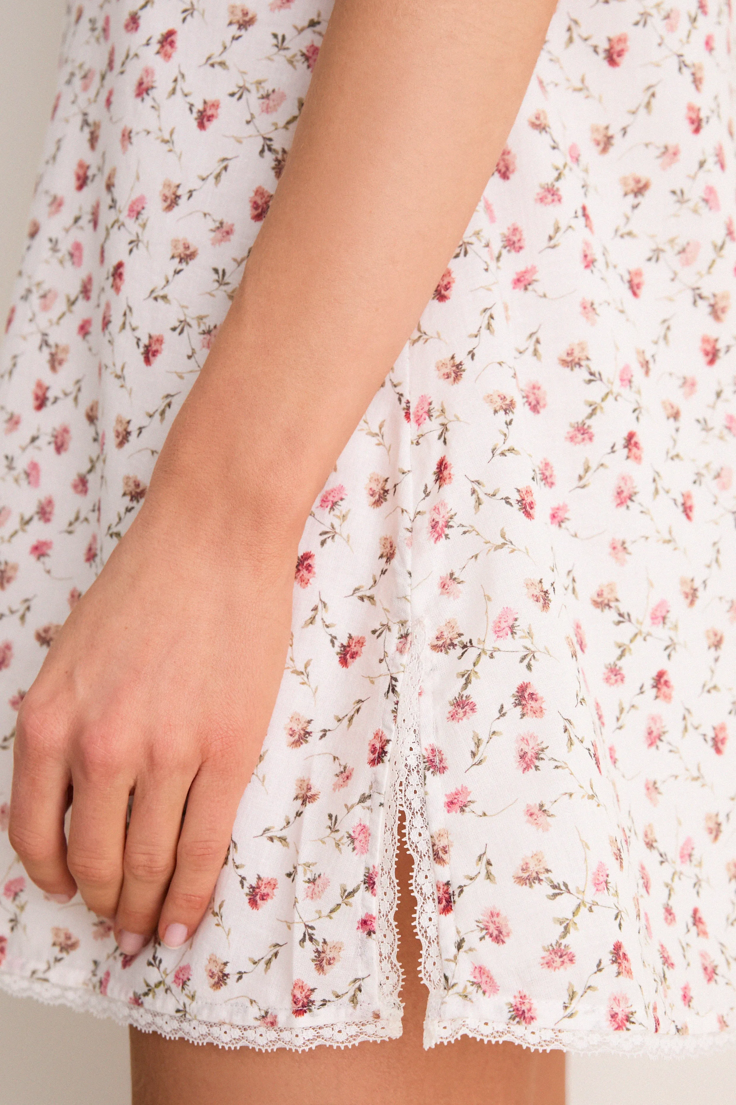 Watercolour Floral Charlotte Mini Dress sold by Tuckernuck product image thumbnail 5