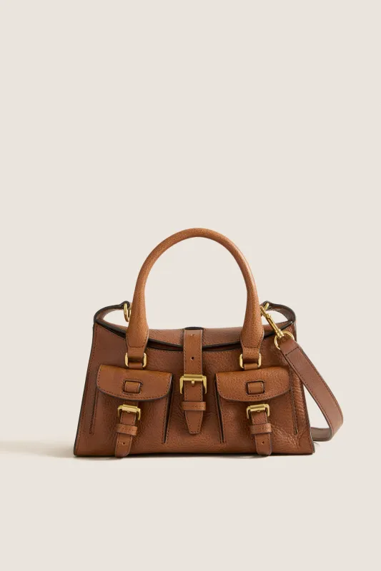 Oak Mini Roxanne Heritage Bag made by Mulberry
